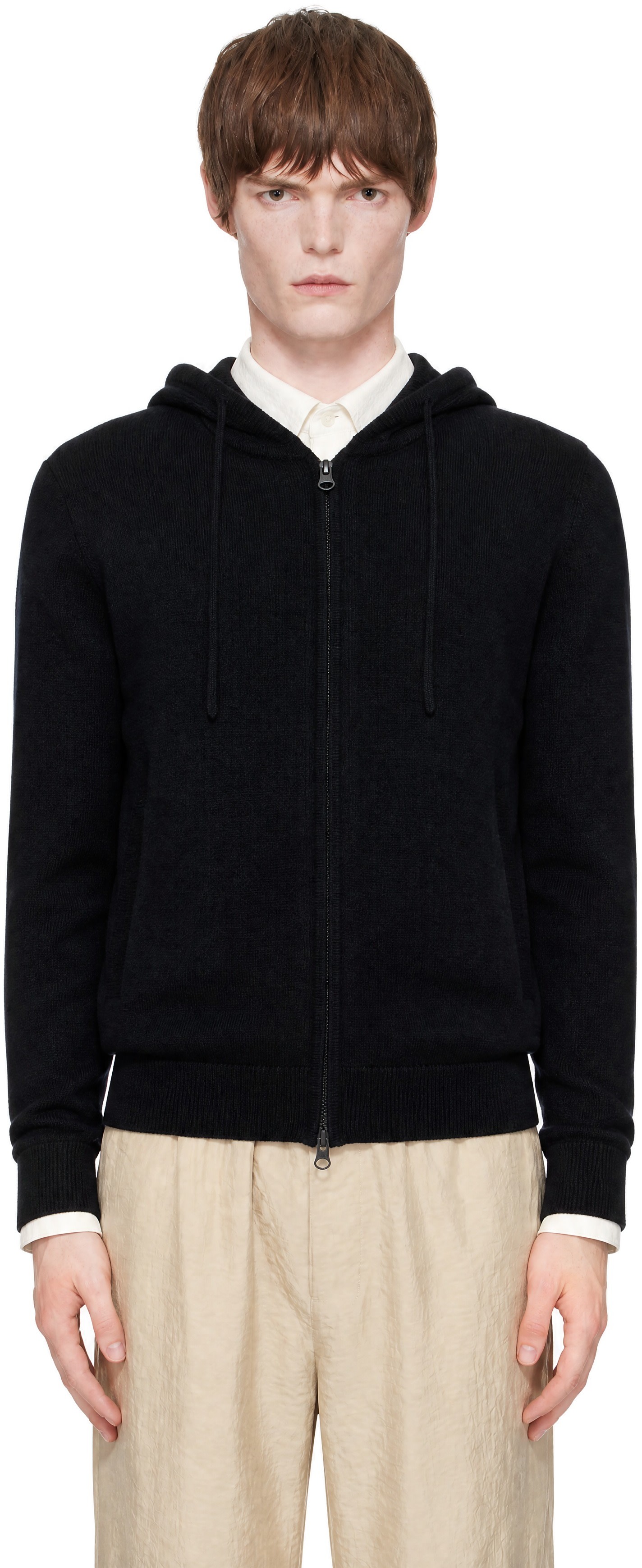 LISA YANG - Pull à capuche Emerson noir