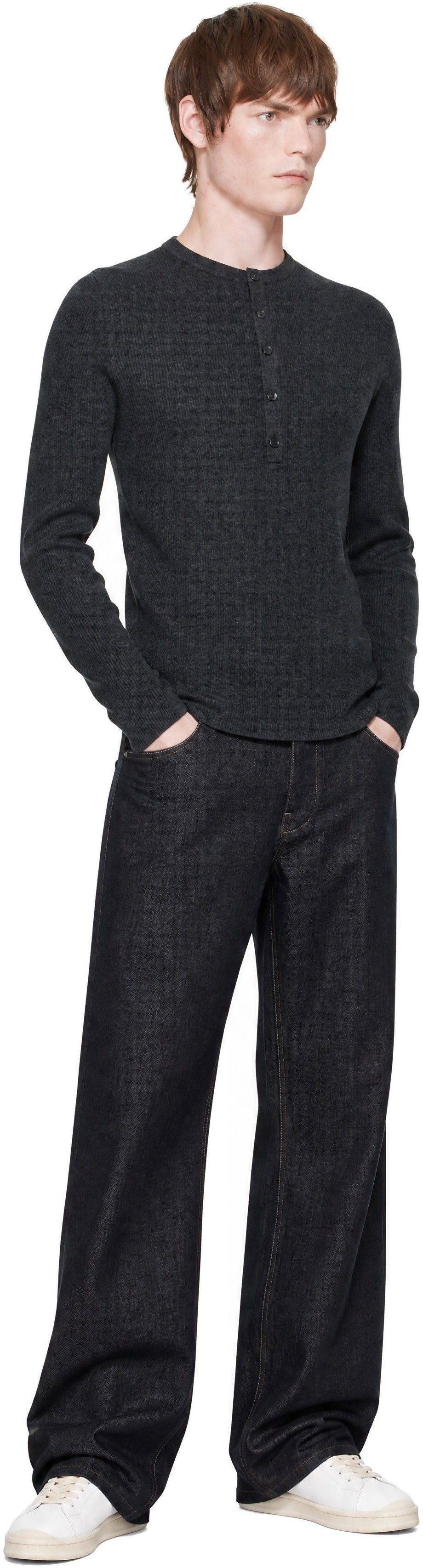 LISA YANG - Gray Falk Henley