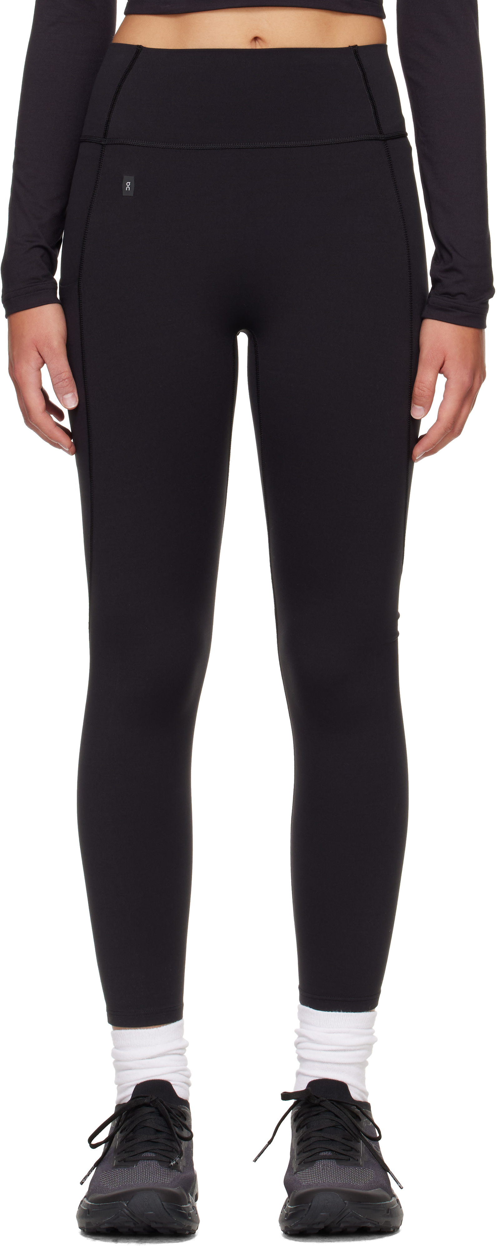 On - Legging de course Studio 7/8 noir