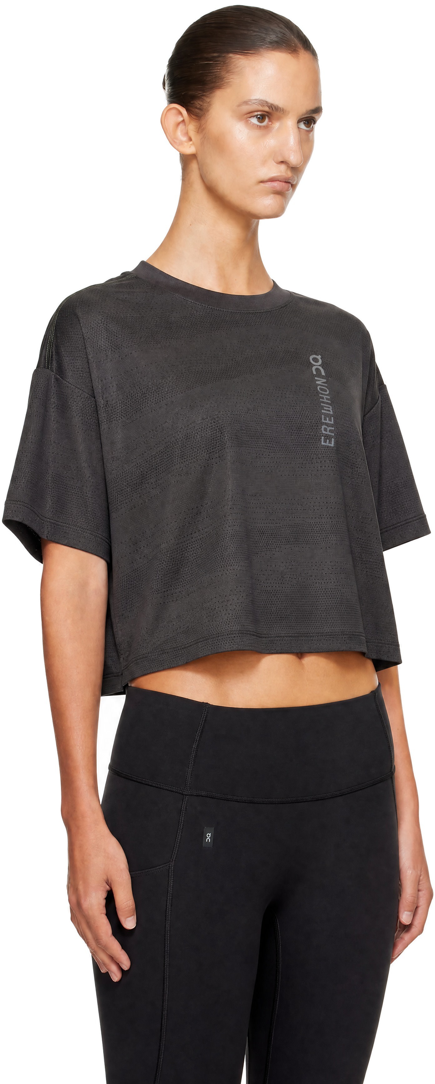 On - Gray Erewhon Edition Performance Running Top