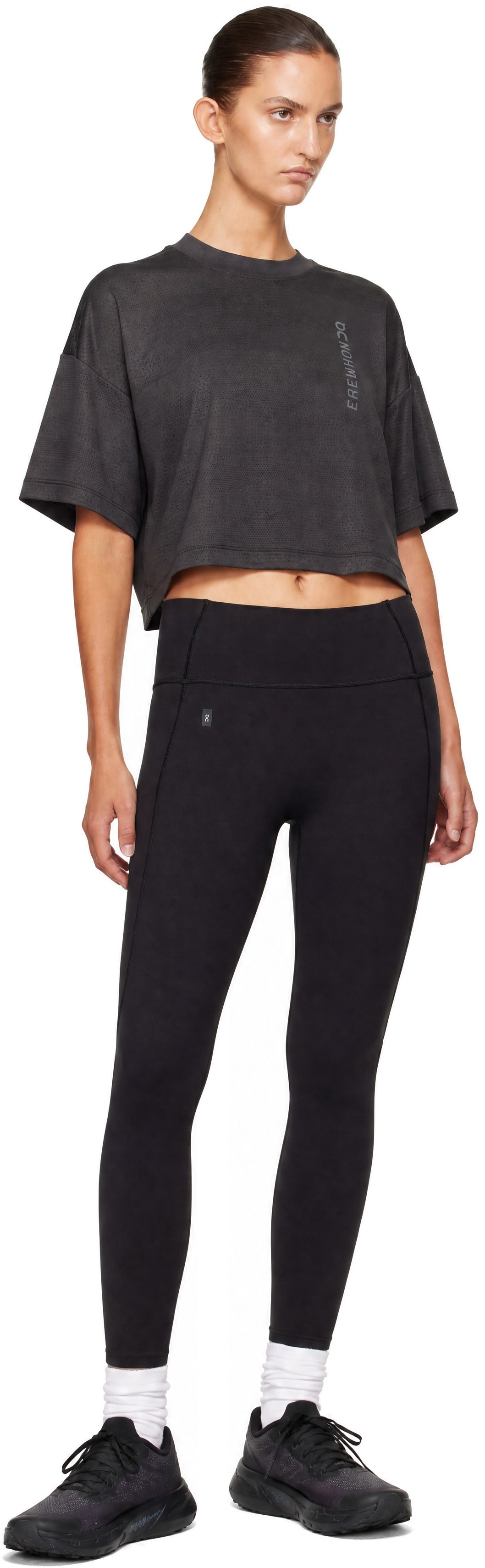 On - Gray Erewhon Edition Performance Running Top