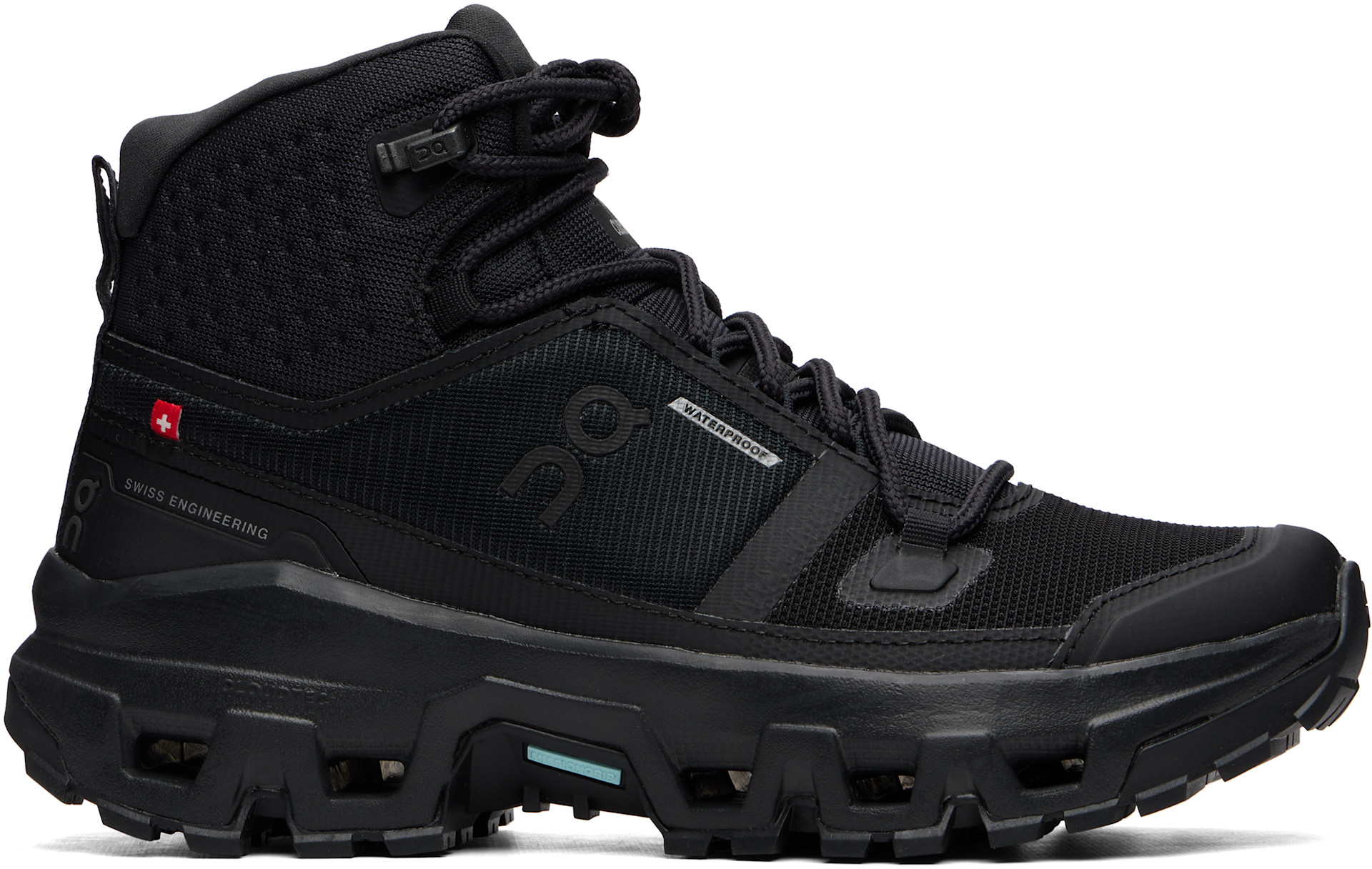 On - Baskets montantes imperméables Cloudrock noires