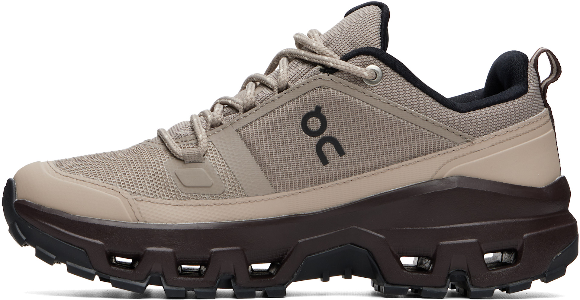 On - Baskets basses imperméables Cloudrock taupe