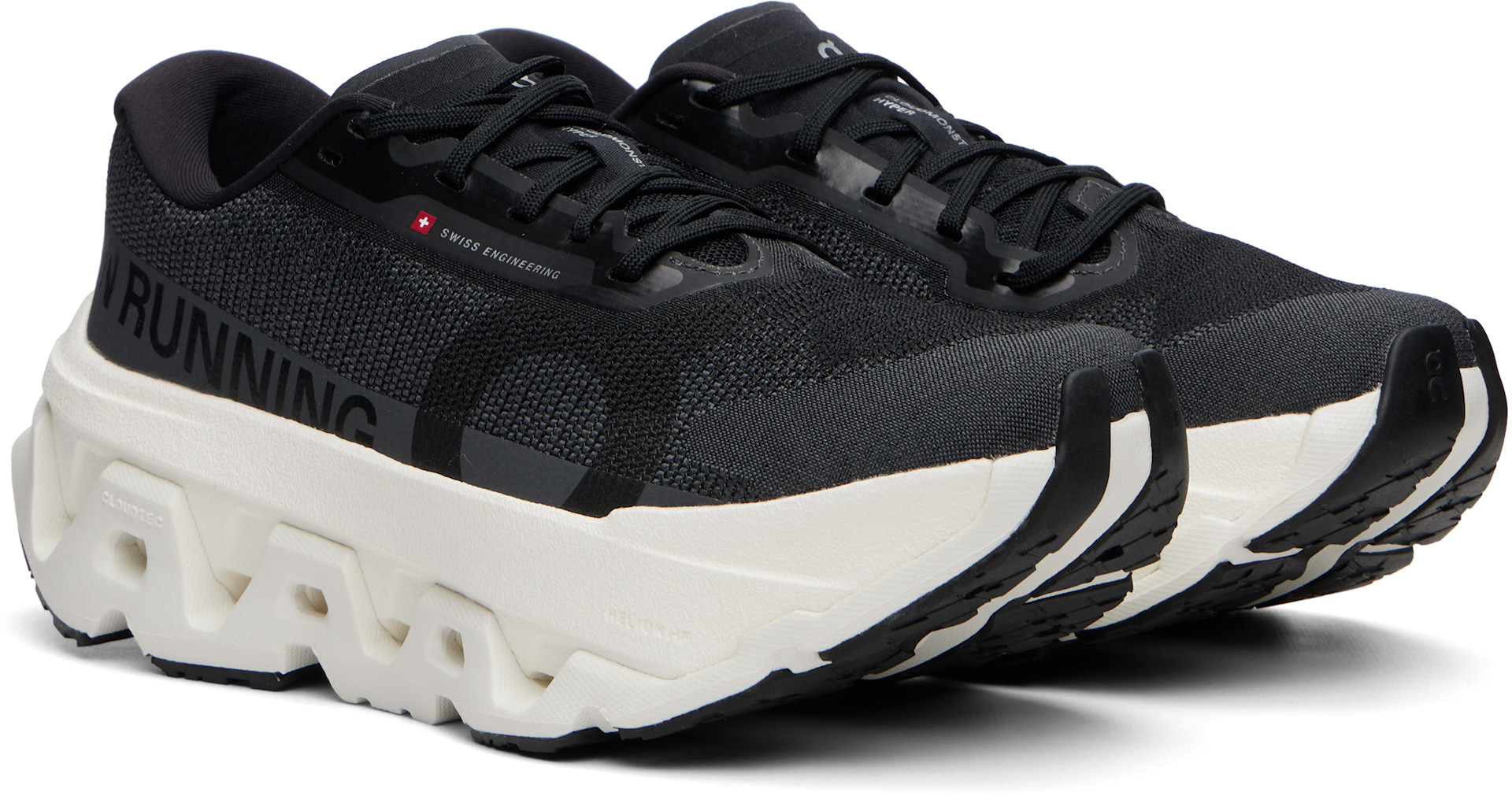 On - Baskets Cloudmonster 3 Hyper noir et blanc