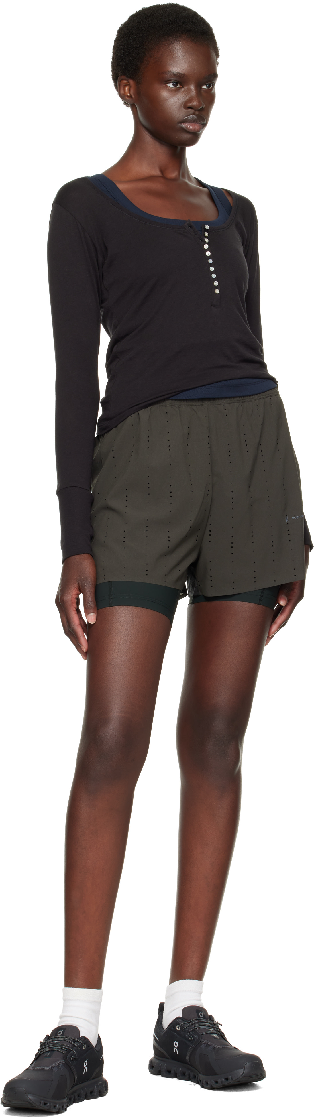 On - Baskets imperméables Cloud 6 noires