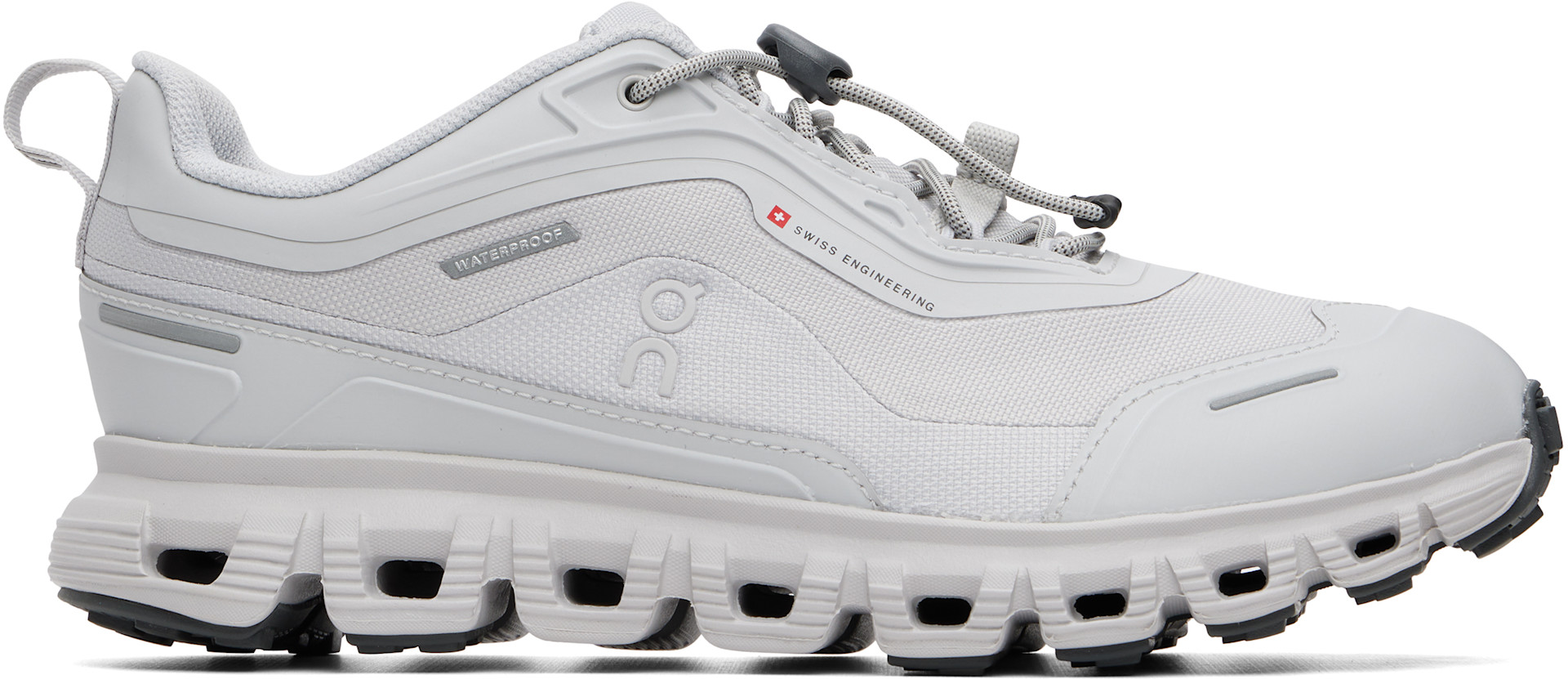 On: Gray Cloud 6 Geo Waterproof Sneakers | SSENSE