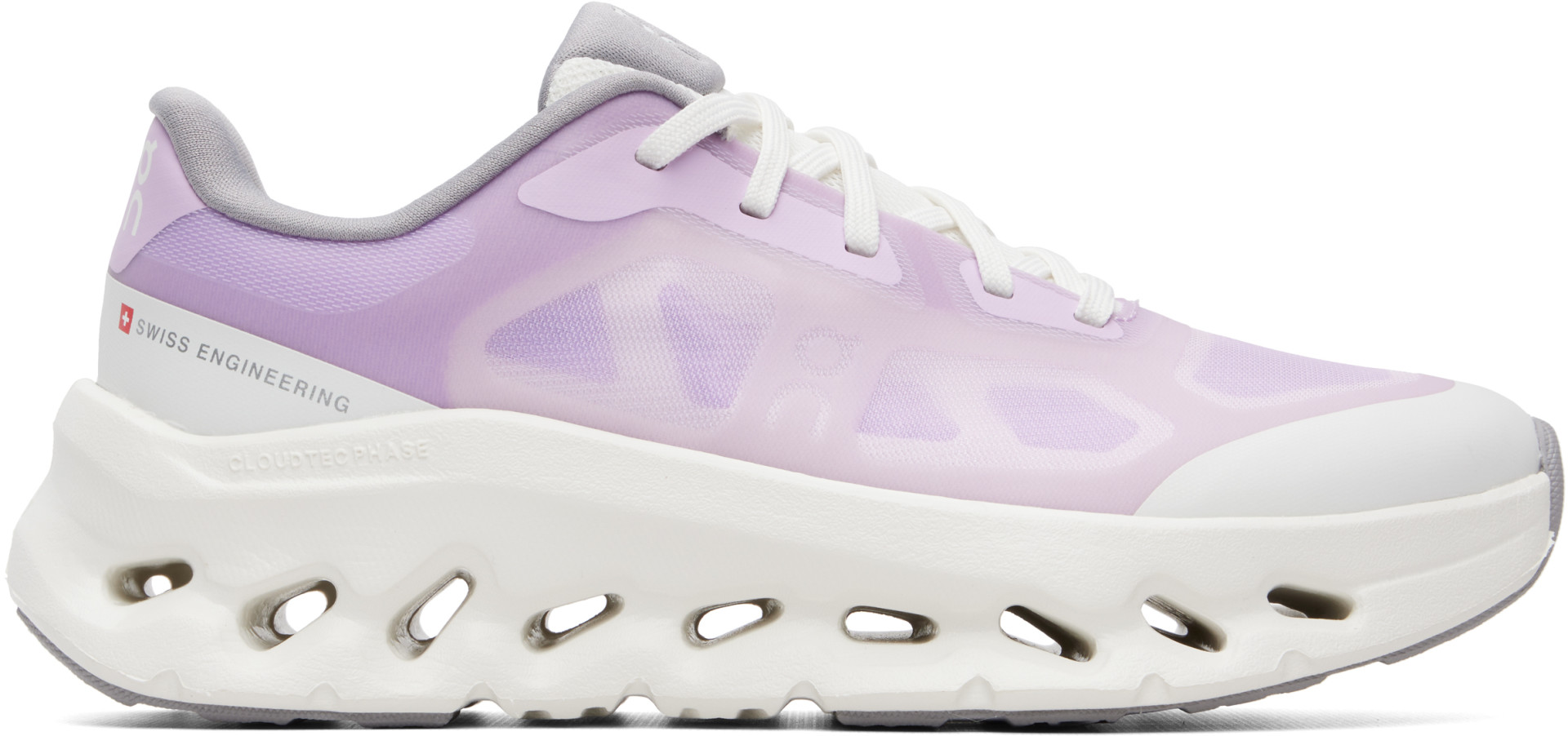On - Baskets Cloudtilt Remix blanc et mauve