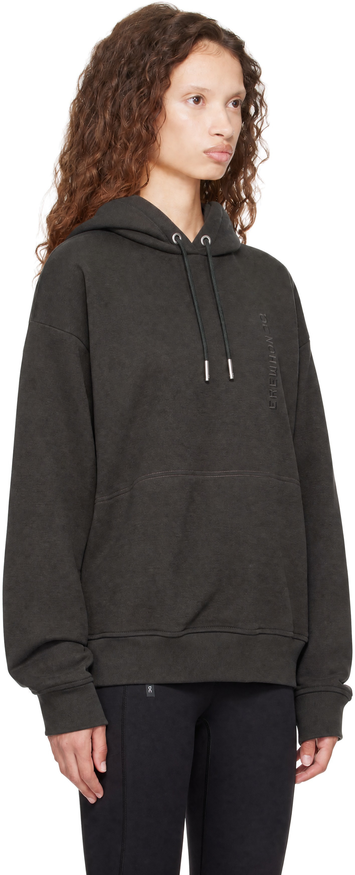 On - Pull à capuche Collective gris édition Erewhon
