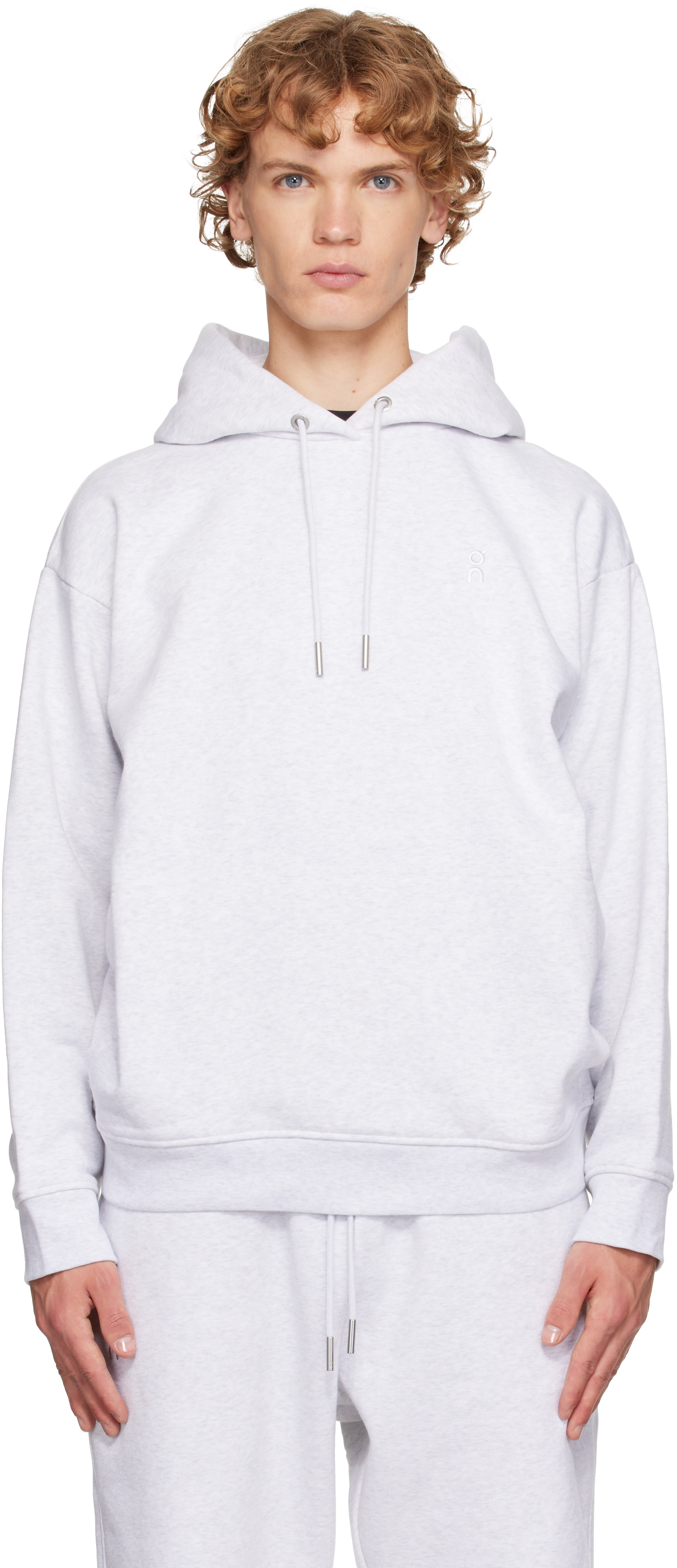 On - Pull à capuche Club Collective gris