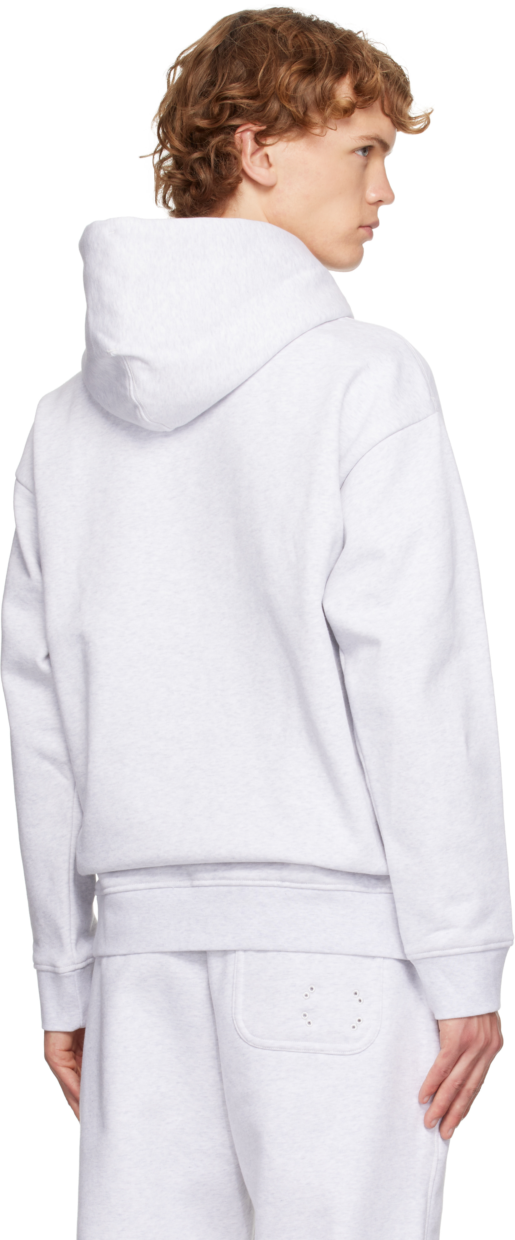 On - Pull à capuche Club Collective gris
