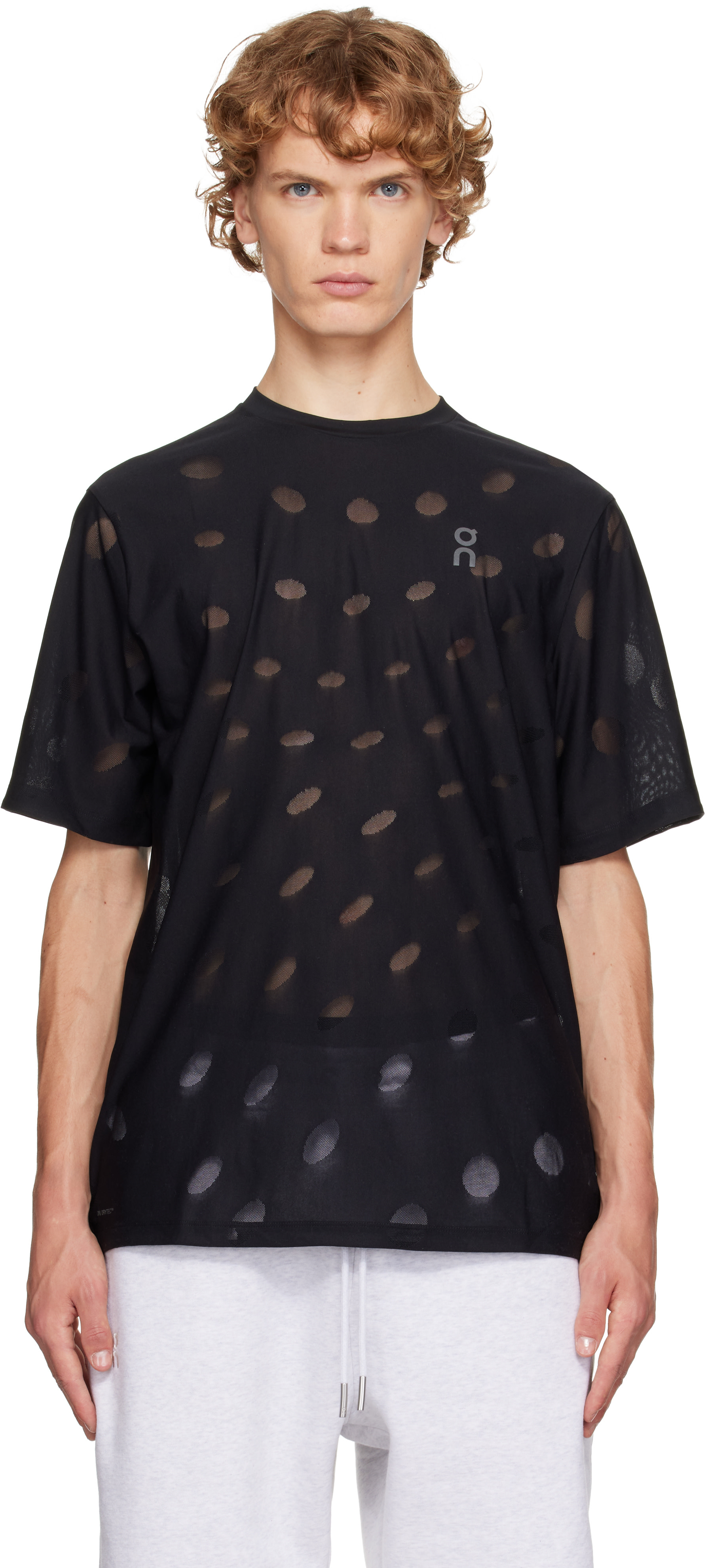 On - T-shirt de course Zero Breathe noir