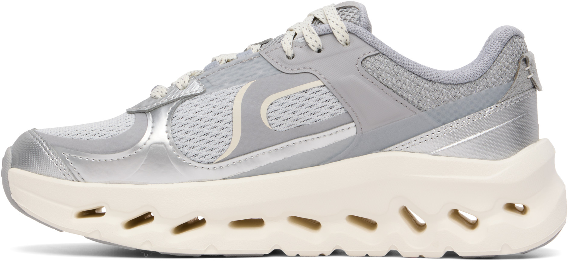On - Silver Cloudtilt Arc Sneakers