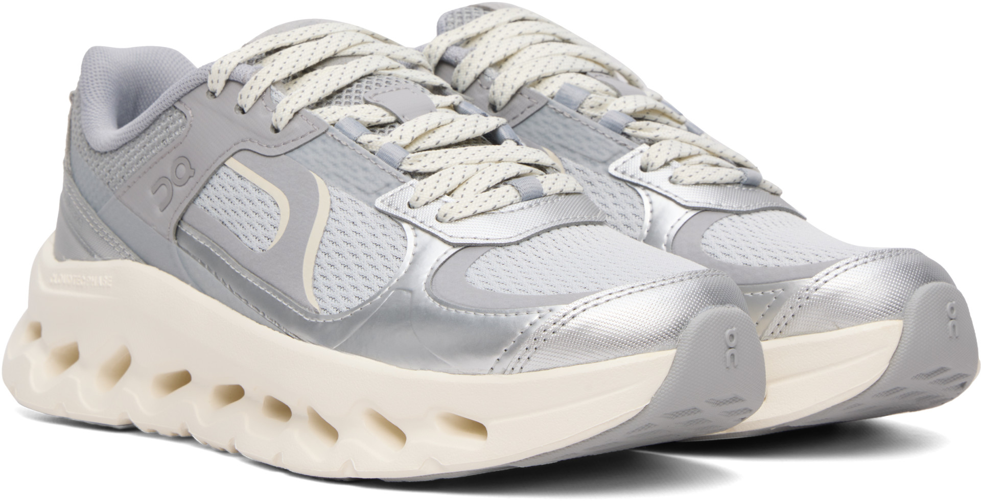 On - Silver Cloudtilt Arc Sneakers