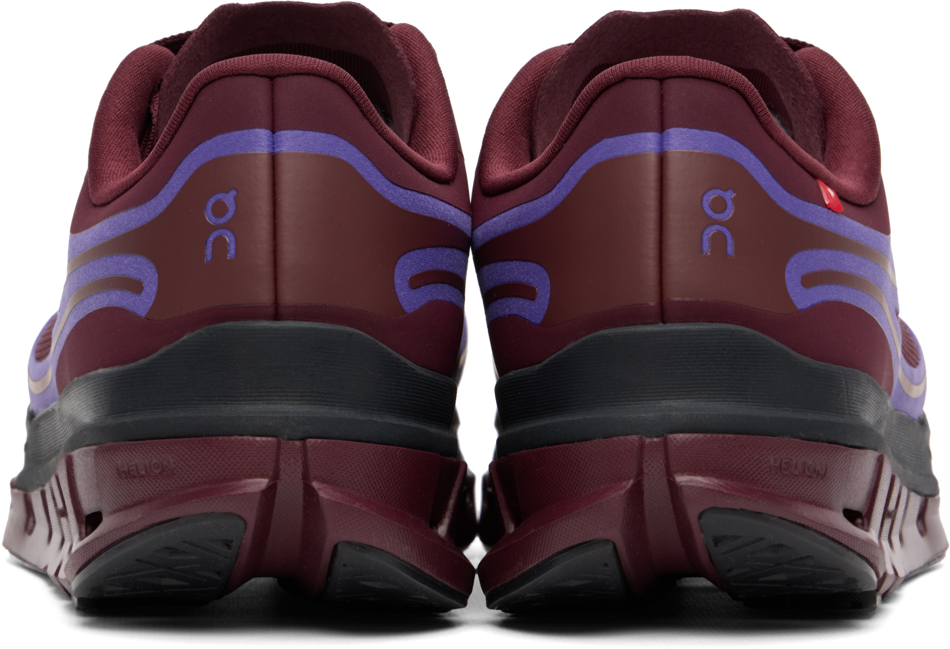 On - Burgundy Cloudflow 5 AD Sneakers
