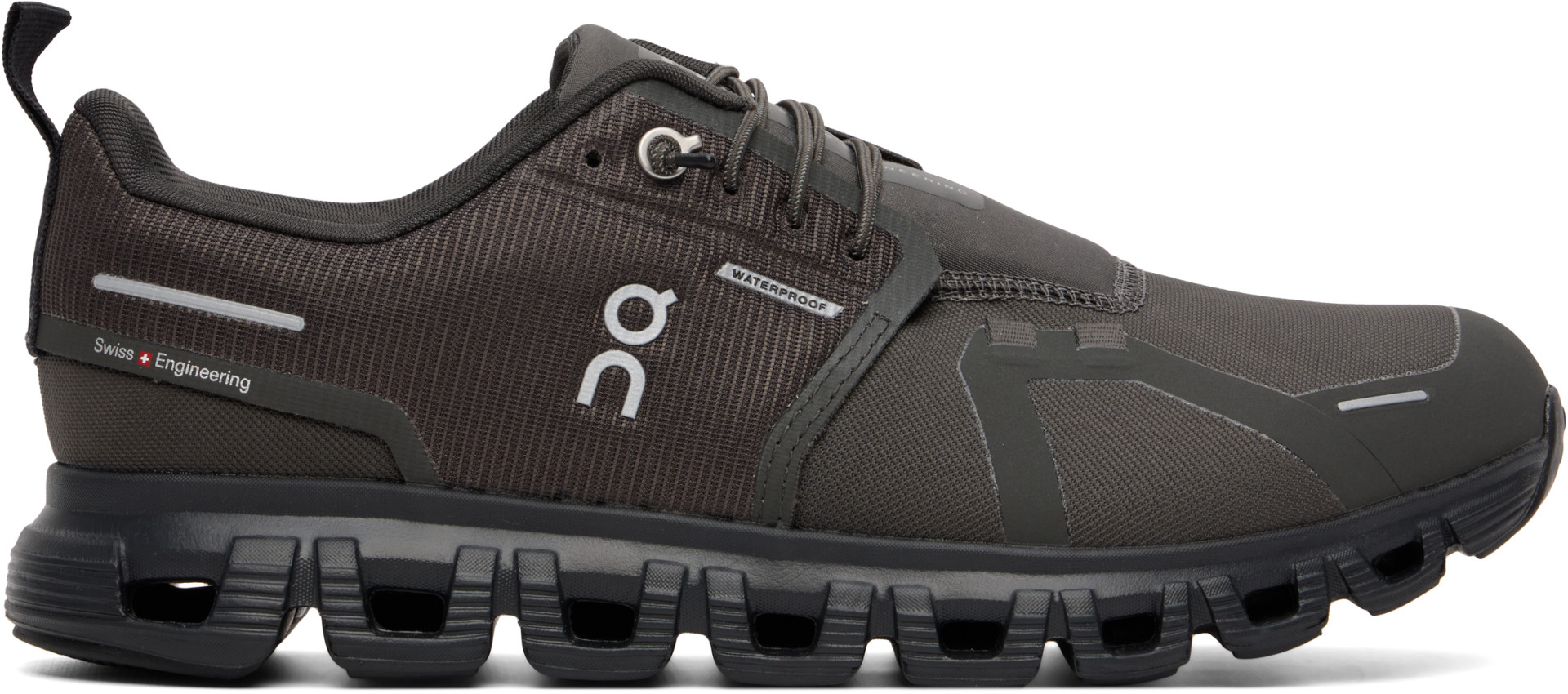On - Baskets imperméables Cloud 6 brunes