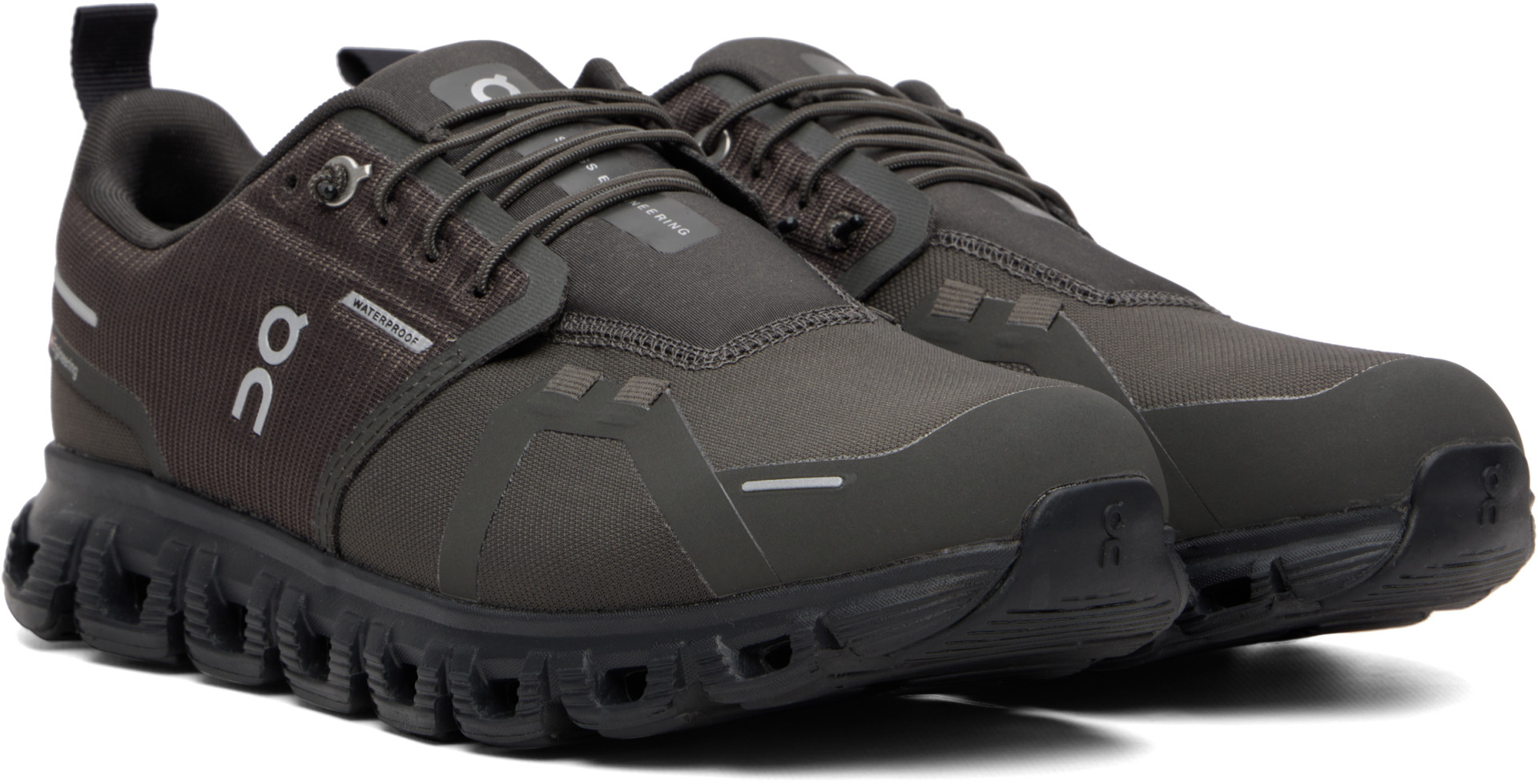 On - Brown Cloud 6 Waterproof Sneakers