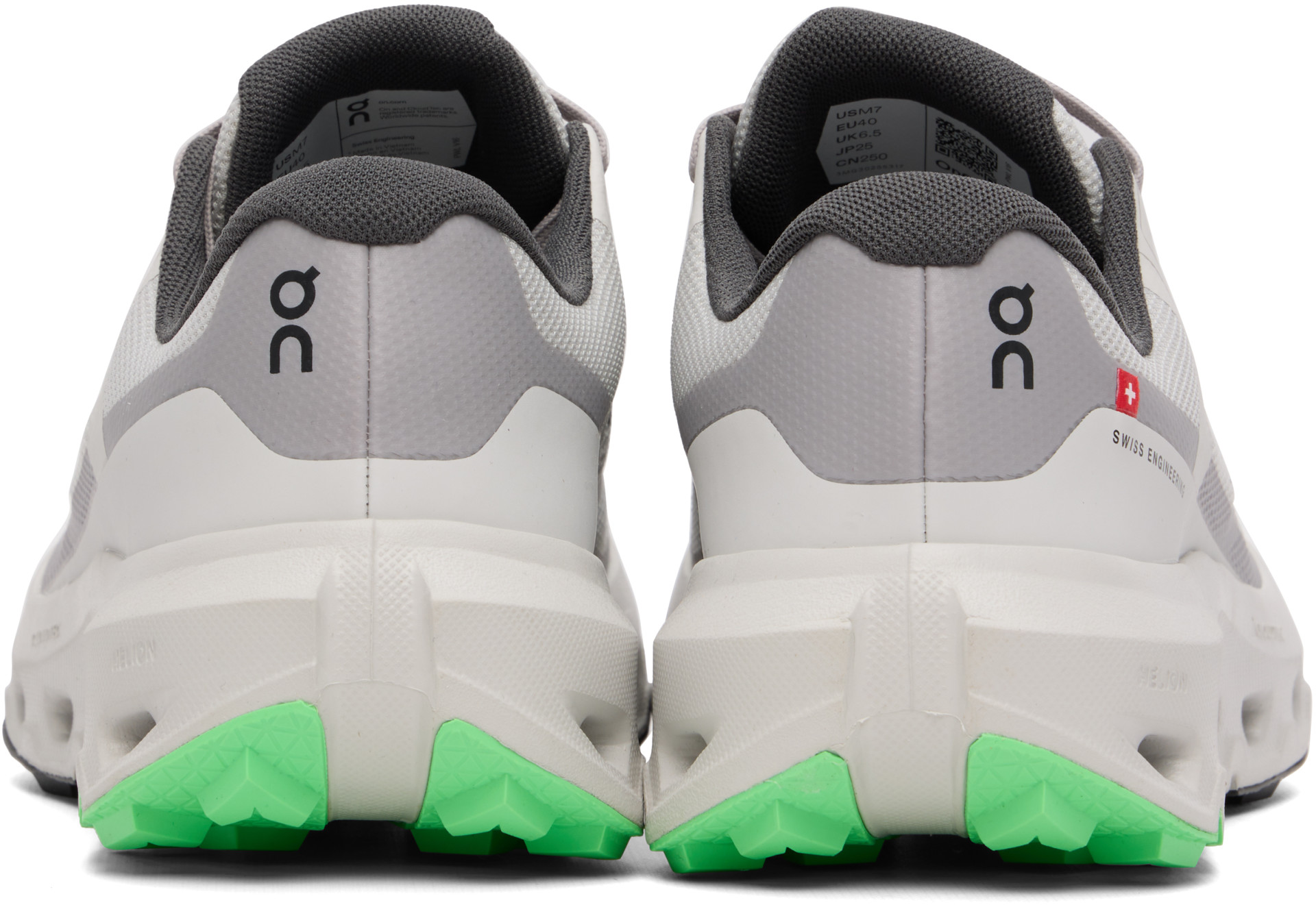 On - White Cloudvista 3 Waterproof Sneakers