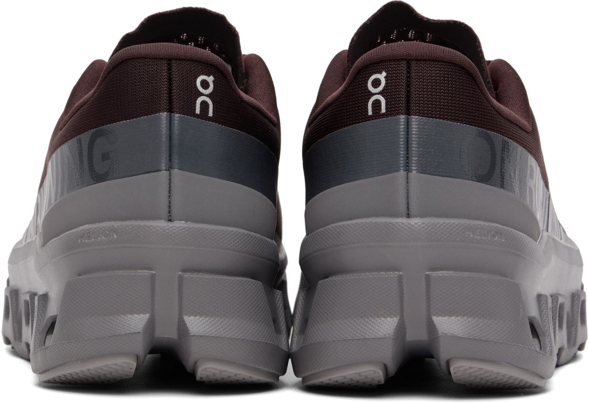 On - Burgundy Cloudmonster 1 Sneakers