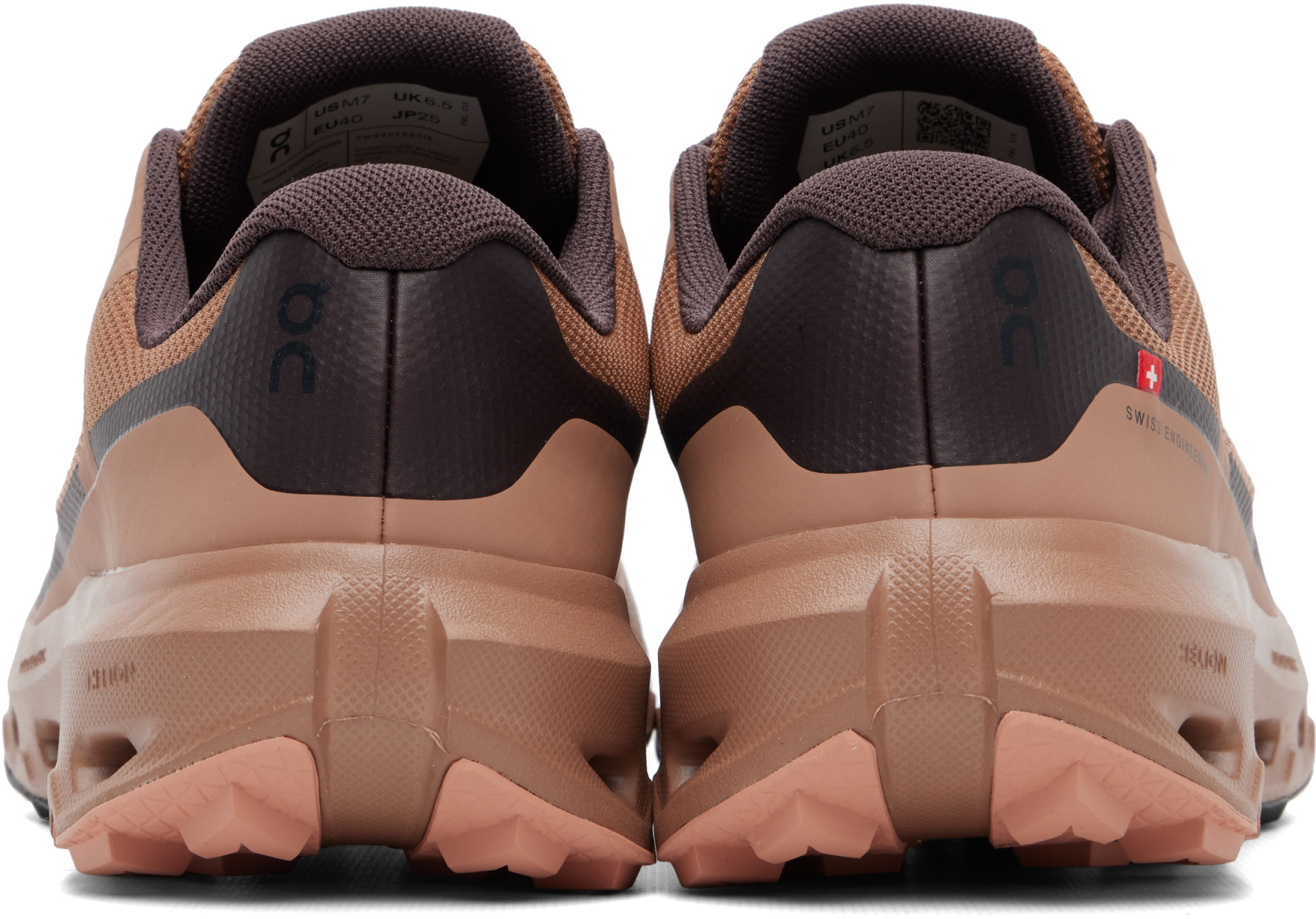 On - Baskets imperméables Cloudvista 3 brun clair