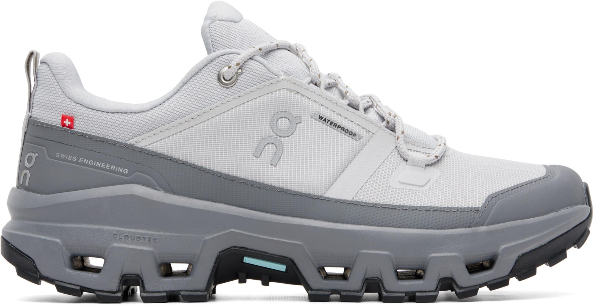 On - Baskets basses imperméables Cloudrock grises