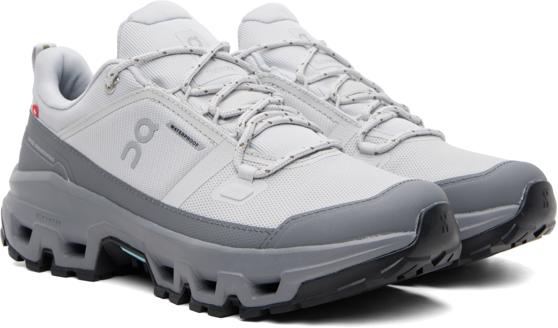 On - Baskets basses imperméables Cloudrock grises