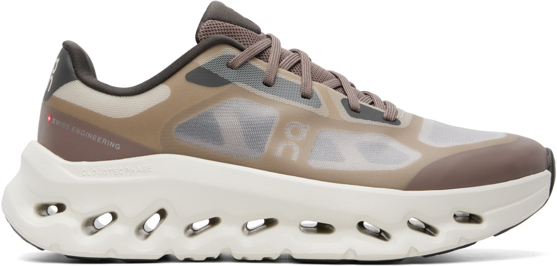 On - Brown Cloudtilt Remix Sneakers