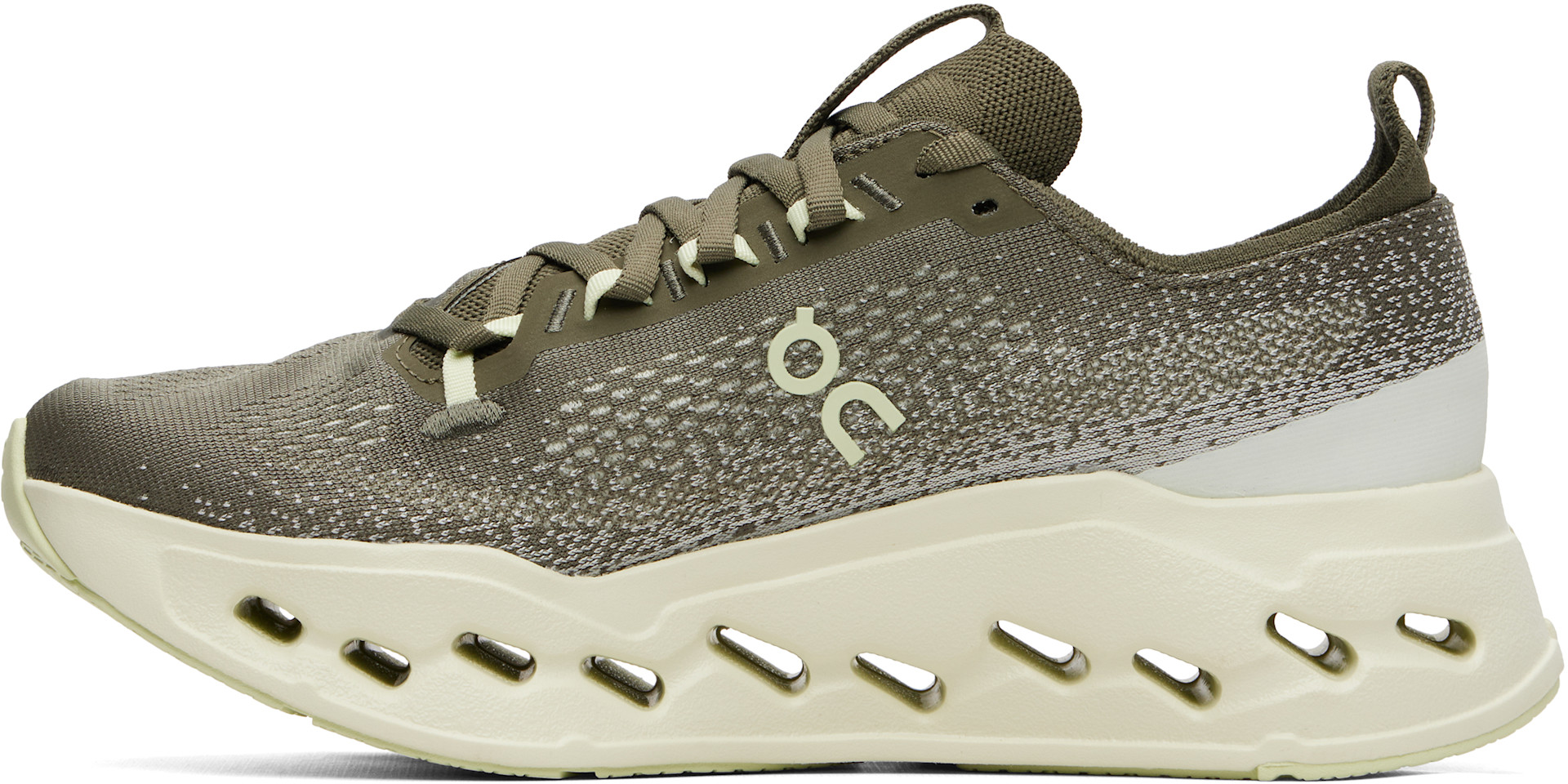 On - Khaki Cloudsurfer Max Sneakers