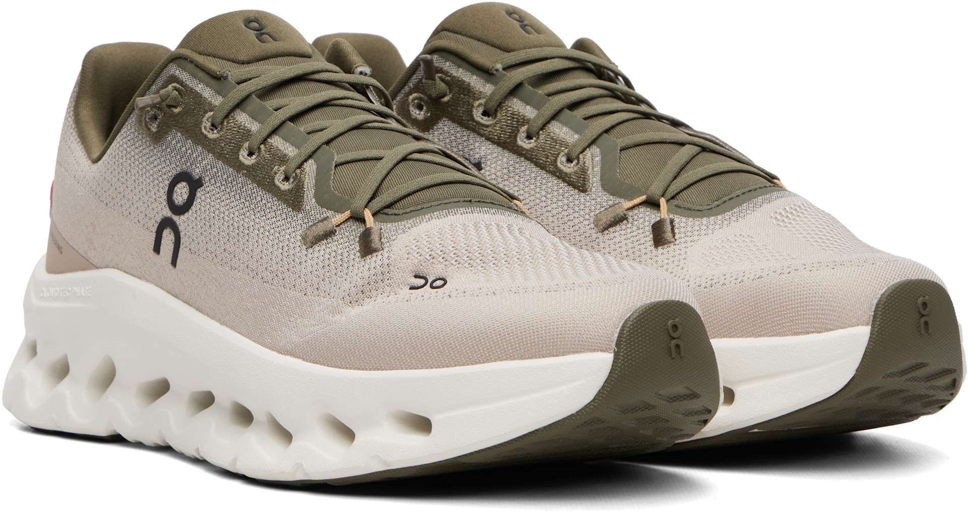 On - Baskets Cloudtilt beige et kaki