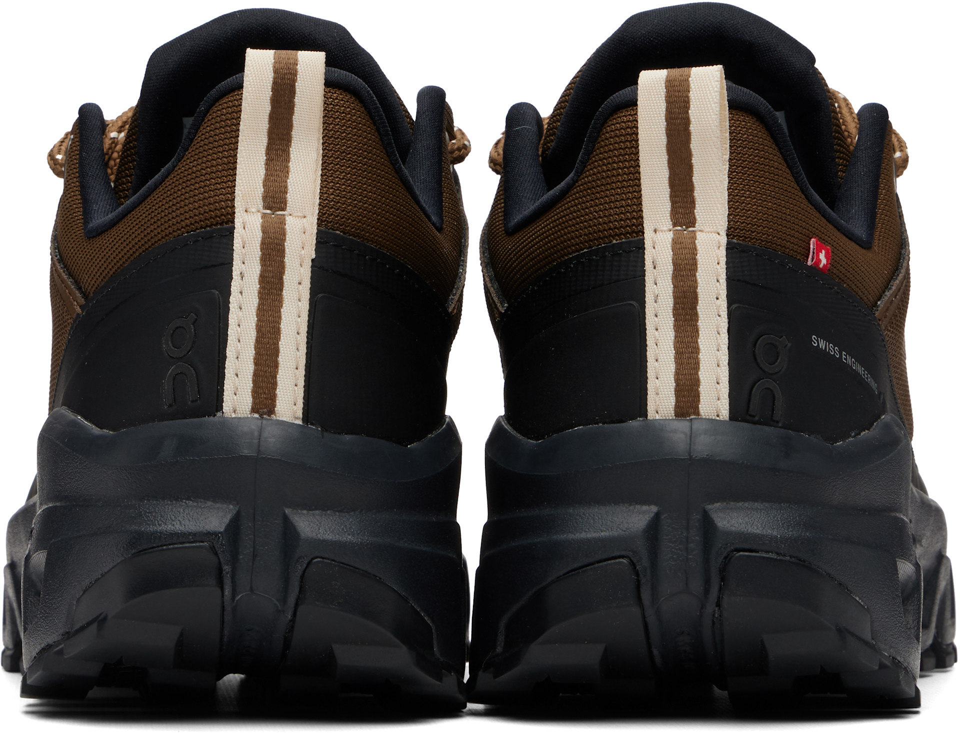 On - Baskets basses imperméables Cloudrock brunes