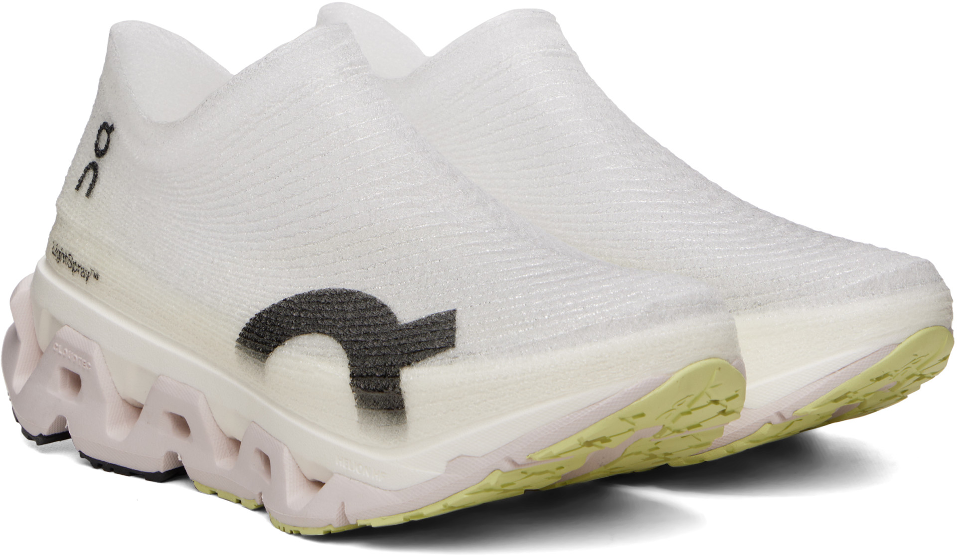 On - Baskets Cloudmonster 3 Hyper blanc et rose à technologie LightSpray