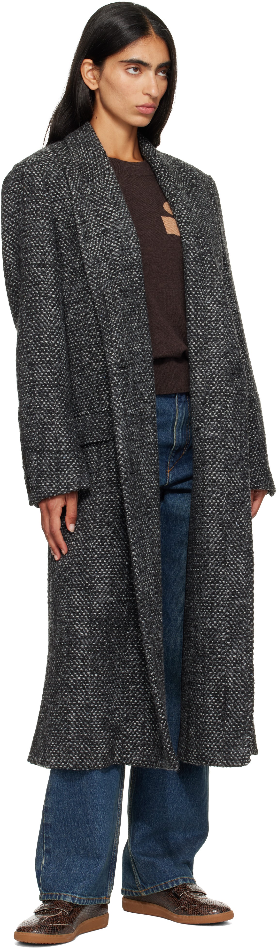 Isabel Marant Etoile: グレー Pilda コート | SSENSE 日本