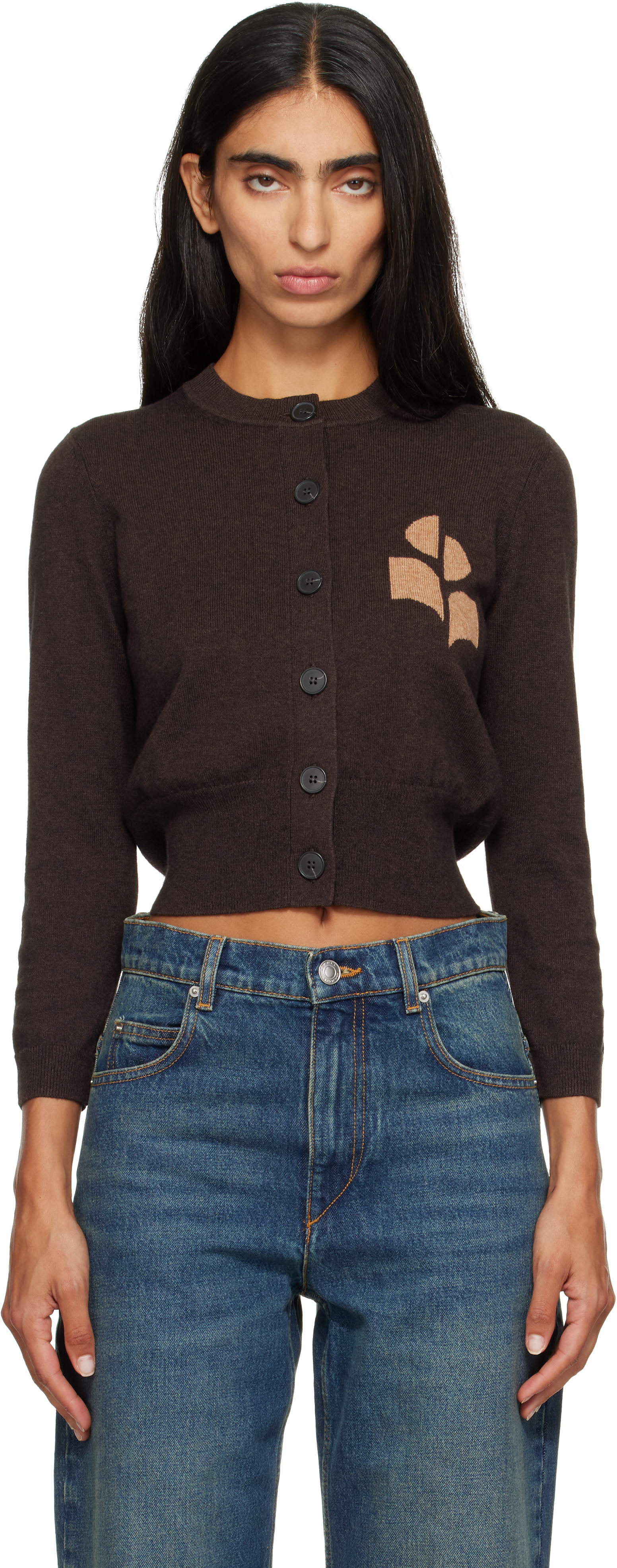 Isabel Marant Etoile - Pull Newton brun