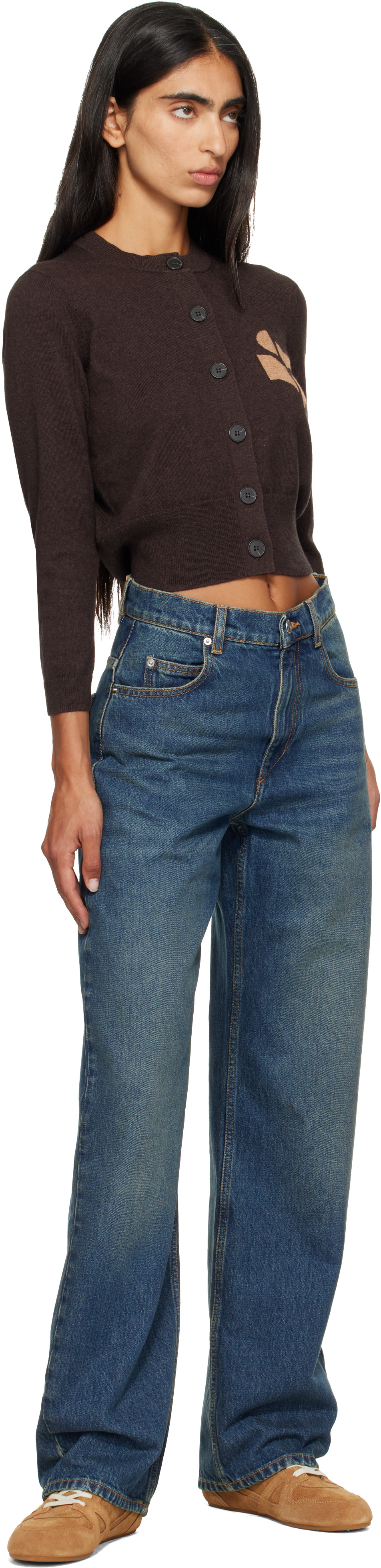 Isabel Marant Etoile - Pull Newton brun