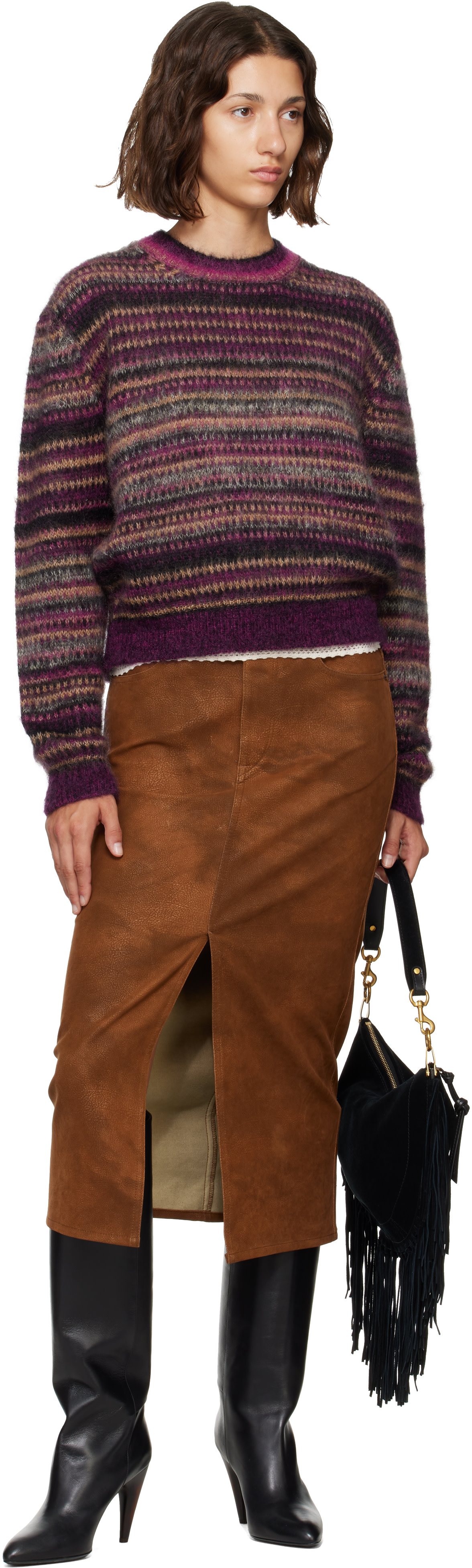 Isabel Marant Etoile - Pull Morine mauve