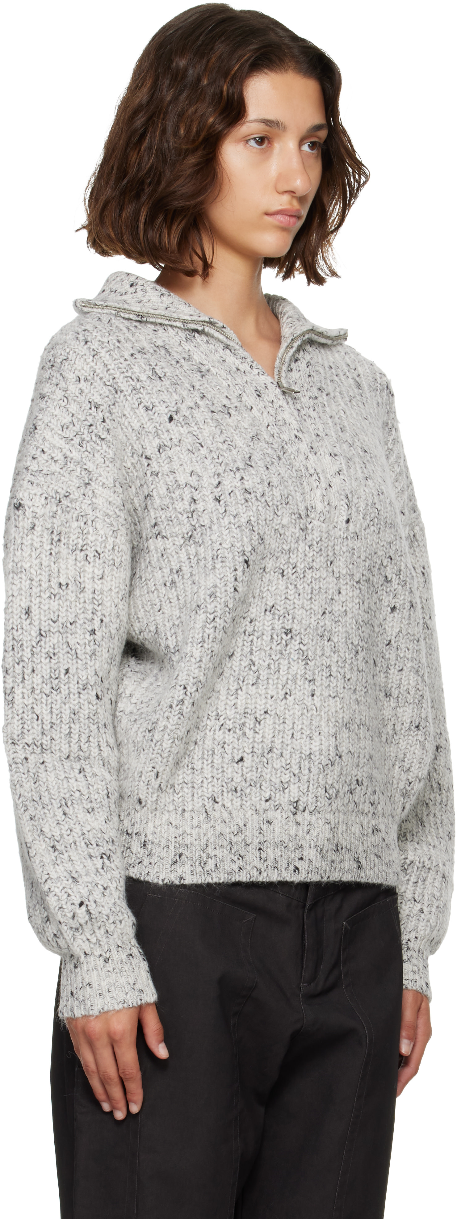 Isabel Marant Etoile - Pull Anita gris