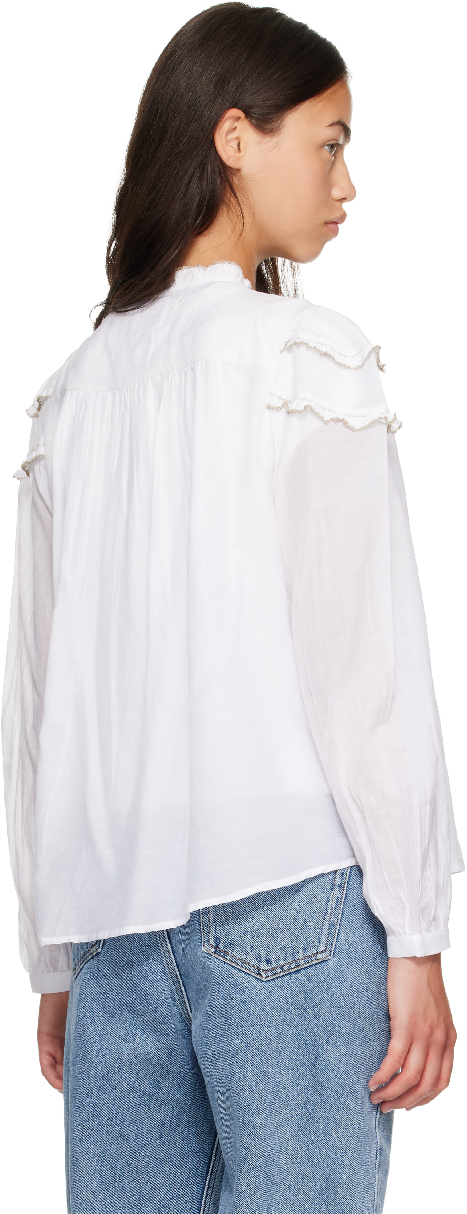 Isabel Marant Etoile - Chemisier Christa blanc