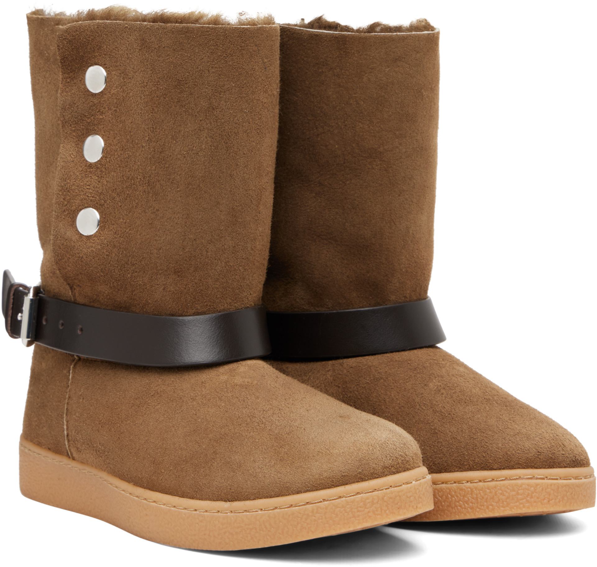 Isabel Marant - Bottines Nolyz brunes