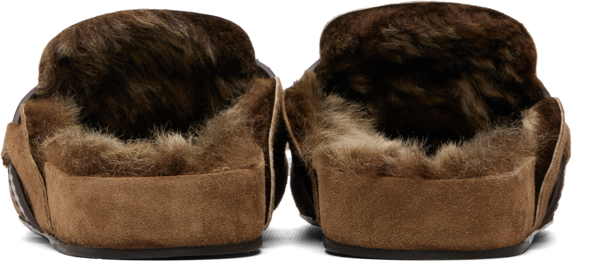 Isabel Marant - Flâneurs de style mule Malvin brunes