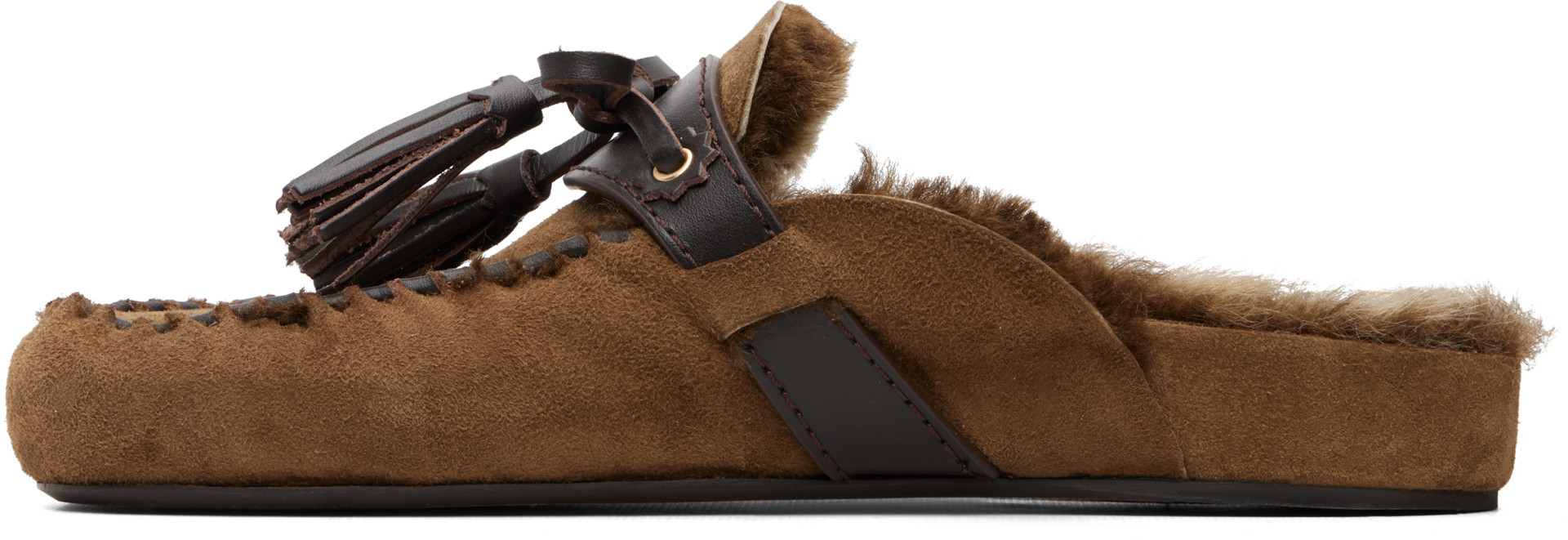 Isabel Marant - Flâneurs de style mule Malvin brunes