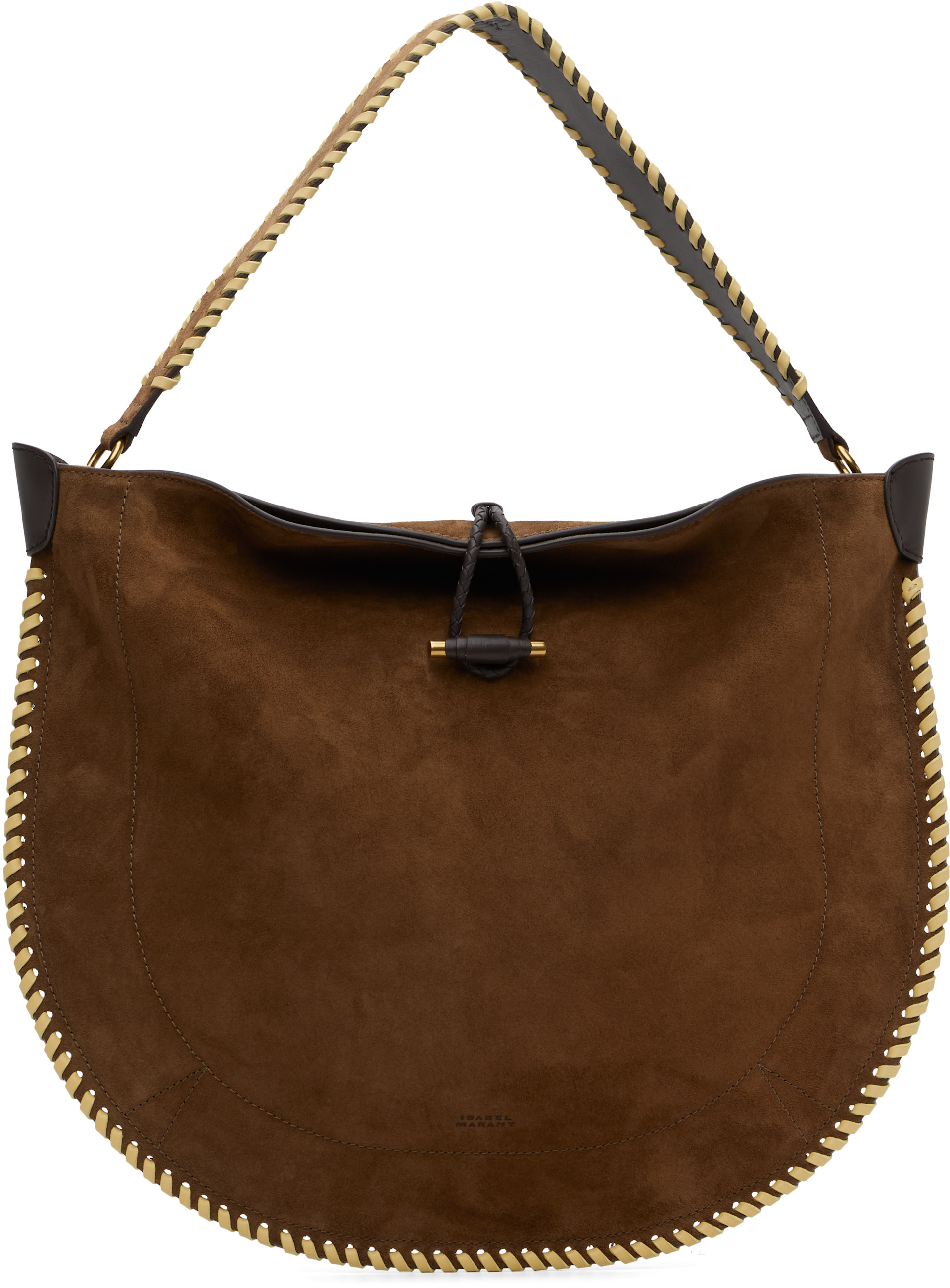 ISABEL MARANT イザベルマラン Oskan Soft スエードバッグ Isabel Marant: ブラウン Oskan Soft トートバッグ | SSENSE 日本