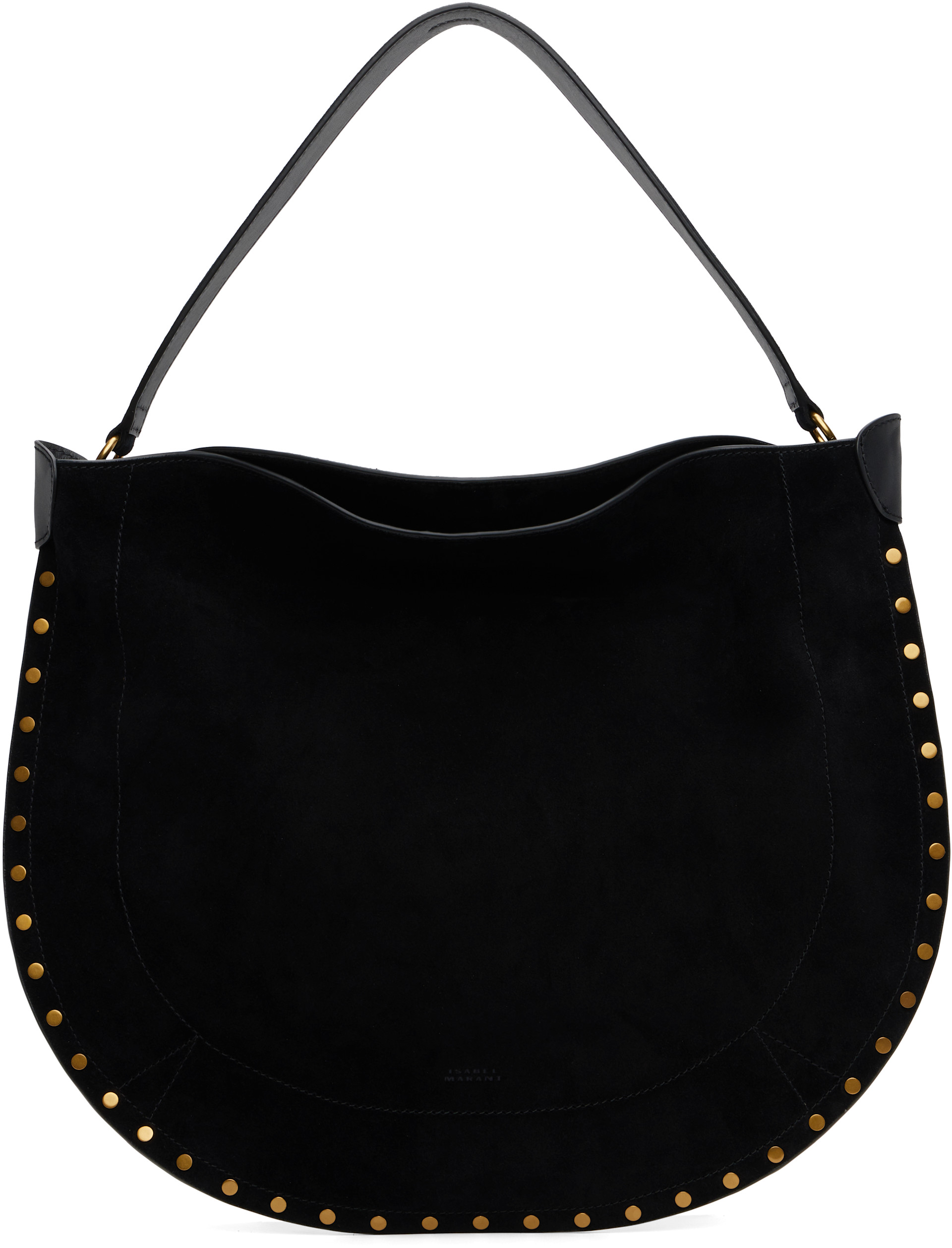 Isabel Marant - Cabas noir en suède - Oskan
