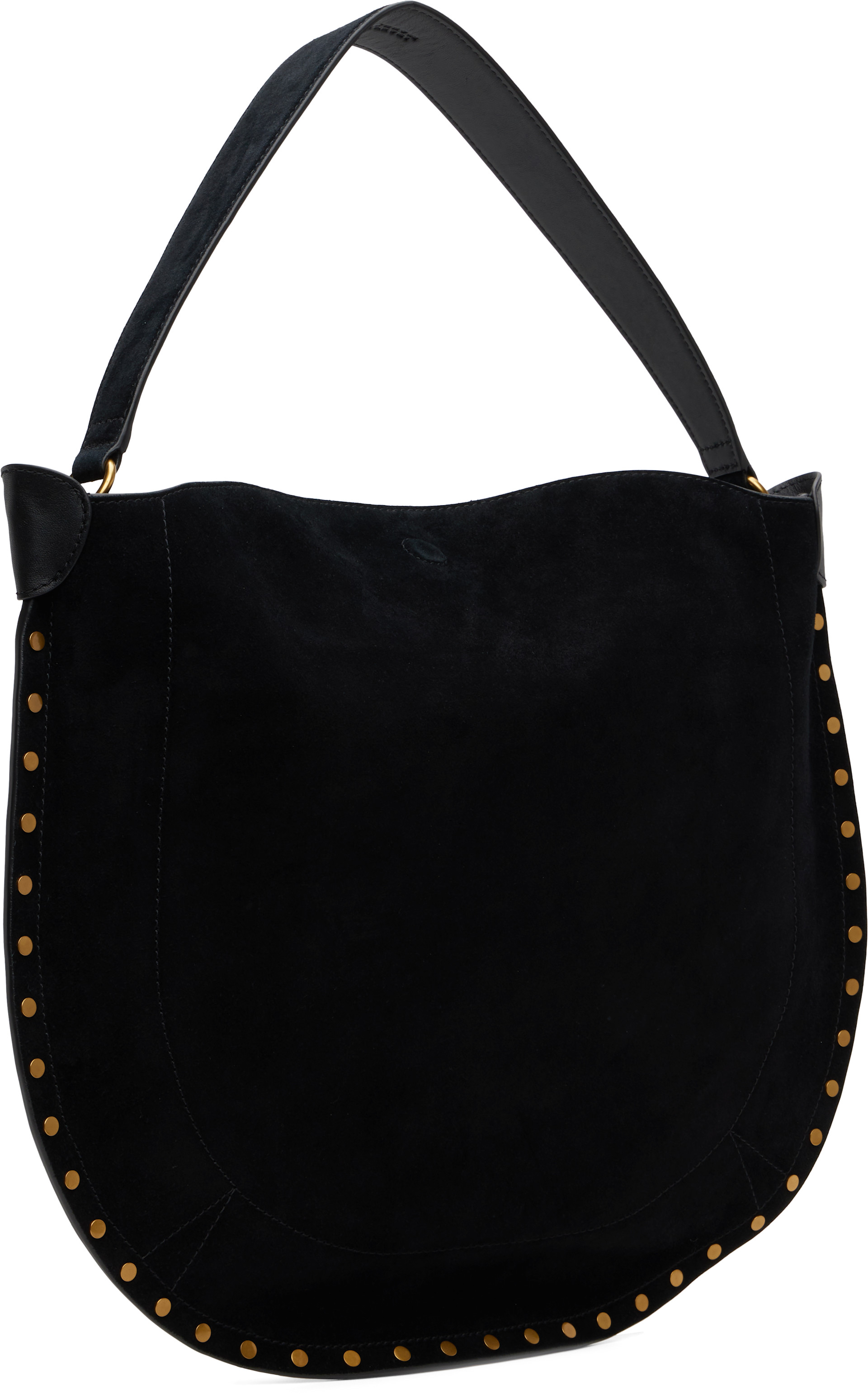 Isabel Marant - Cabas noir en suède - Oskan