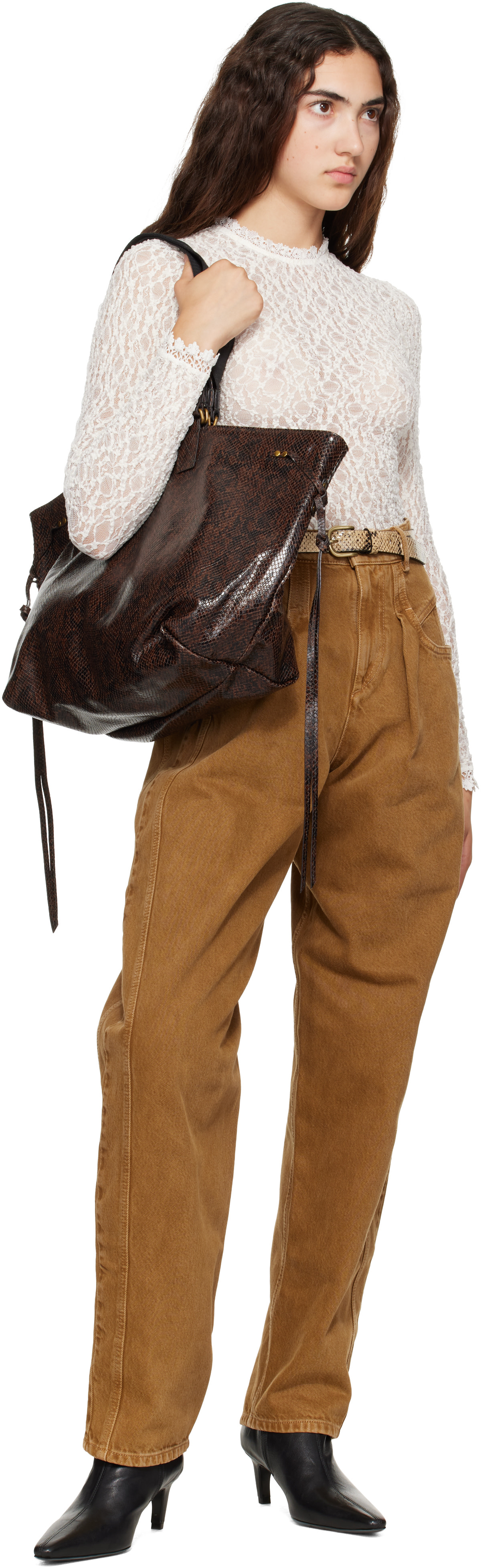 Isabel Marant - Cabas Wardy brun
