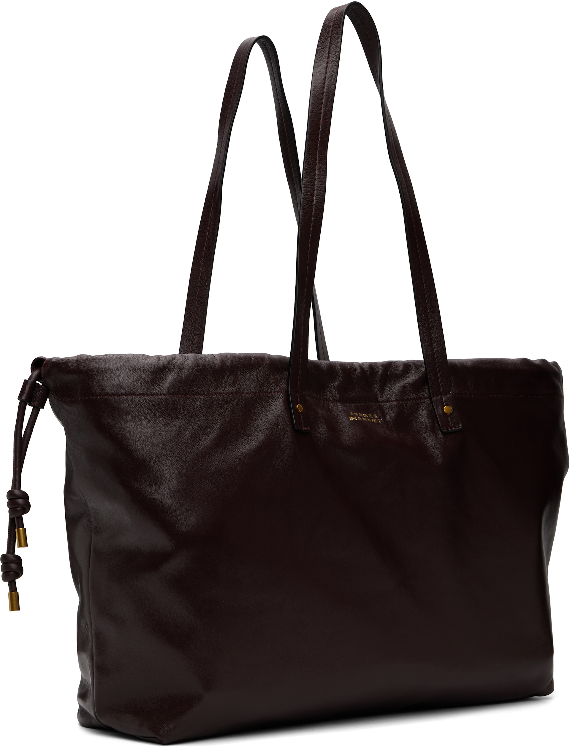 Isabel Marant - Cabas horizontal Silven bourgogne