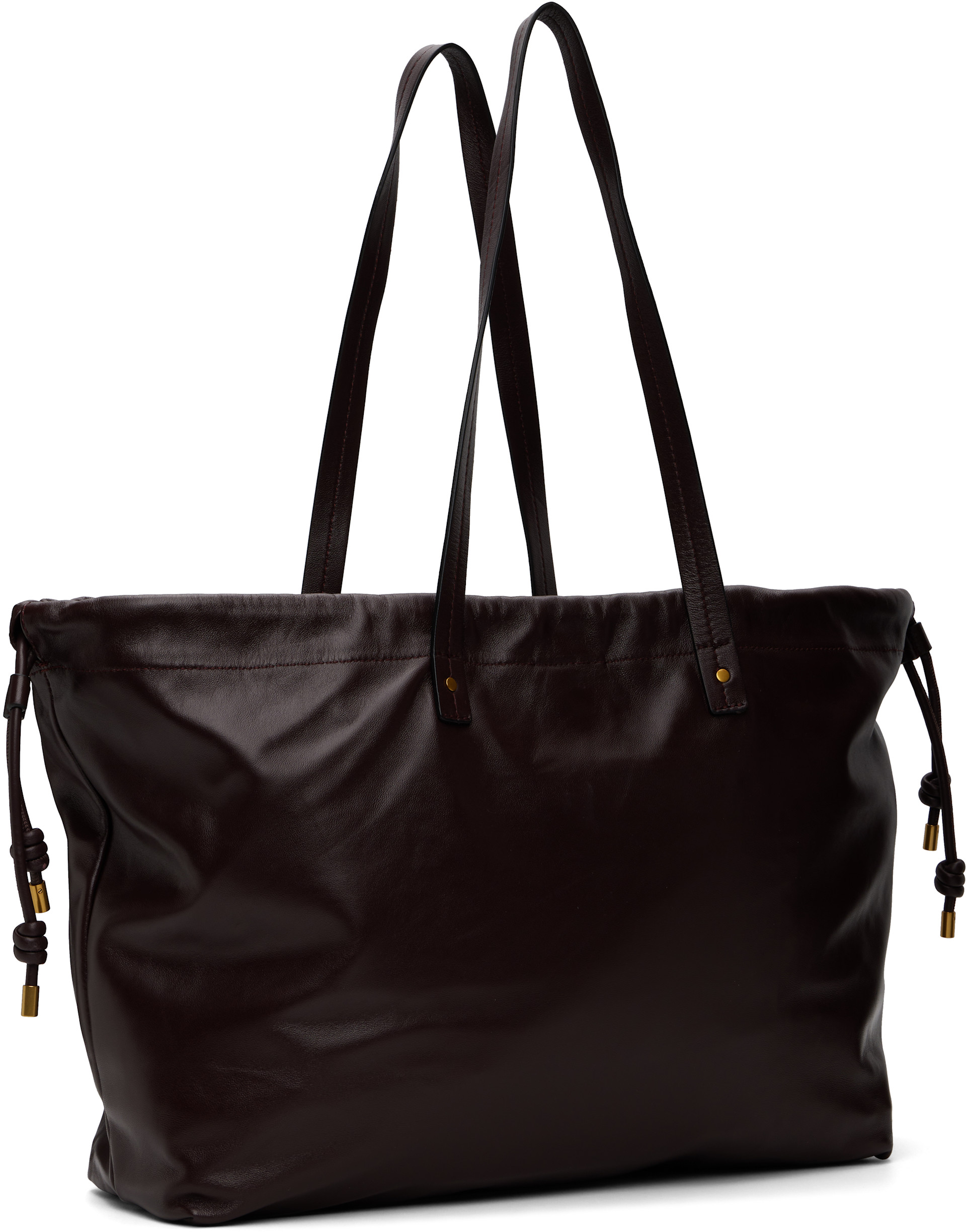 Isabel Marant - Cabas horizontal Silven bourgogne