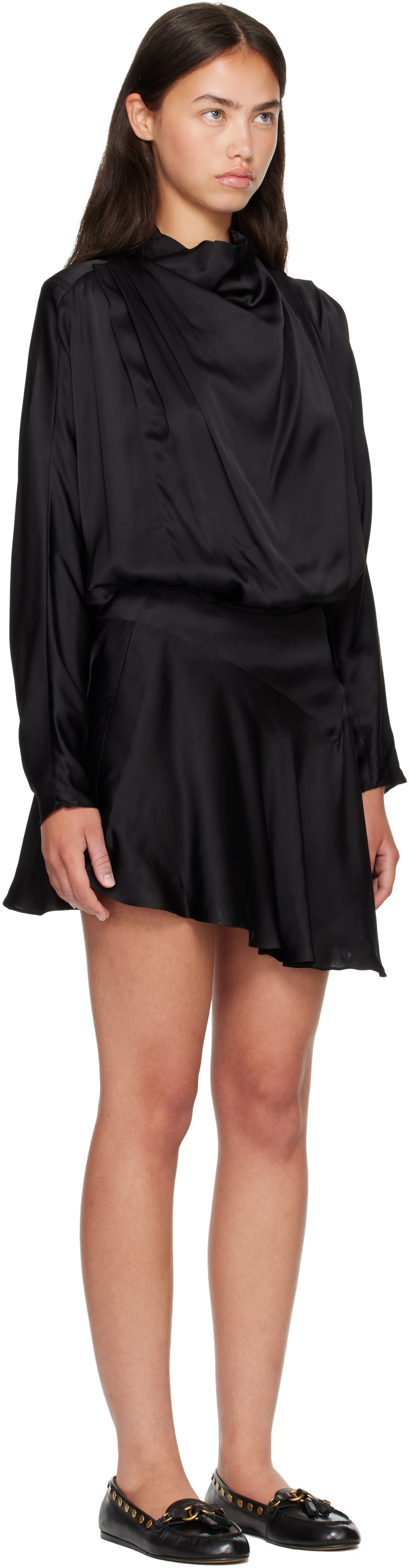 Isabel Marant - Robe courte Neline noire