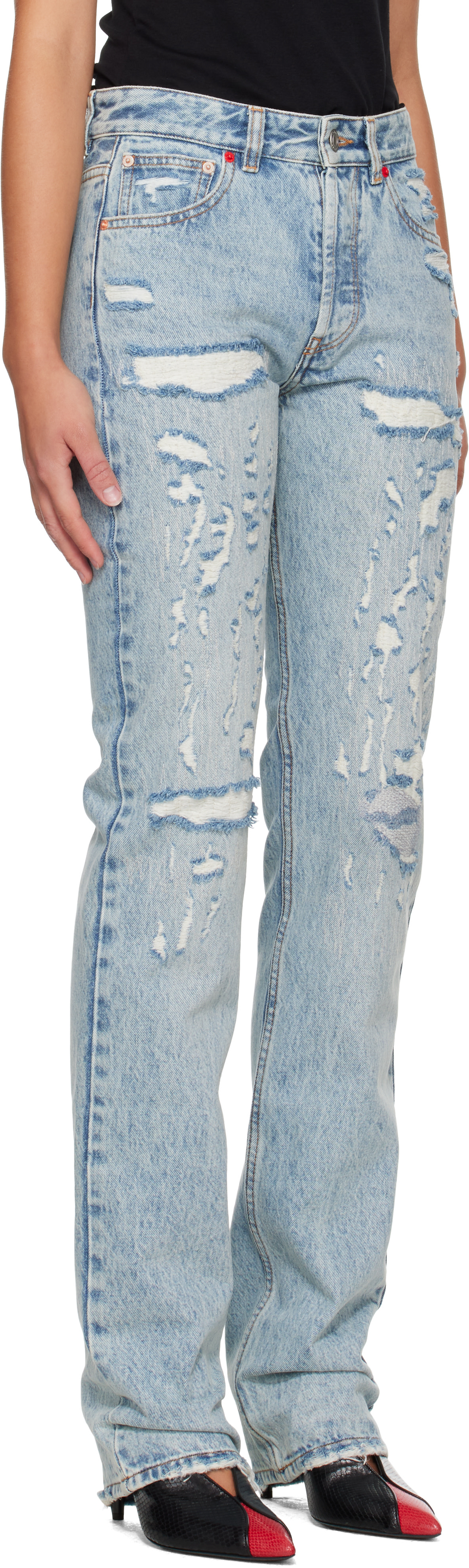 Isabel Marant - Jean long Daya bleu