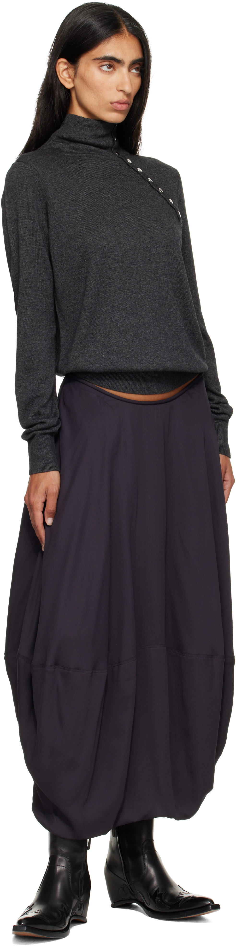 Isabel Marant - Col roulé Jovienne gris