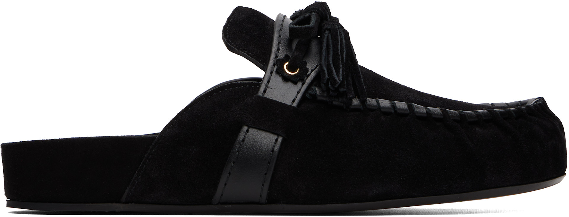 Isabel Marant - Flâneurs de style mule Malvin noirs