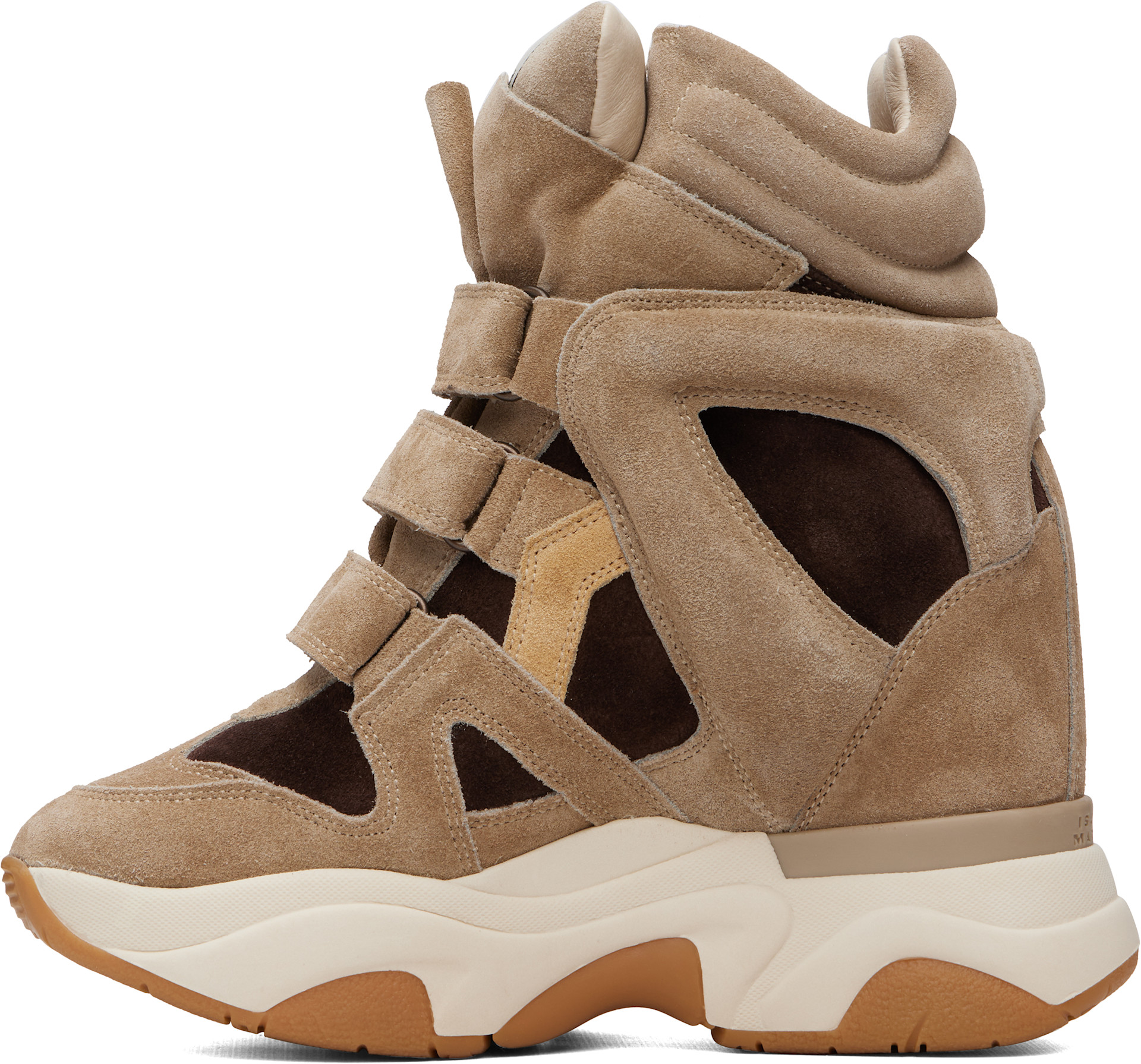 Isabel Marant - Baskets Balskee beige et brun